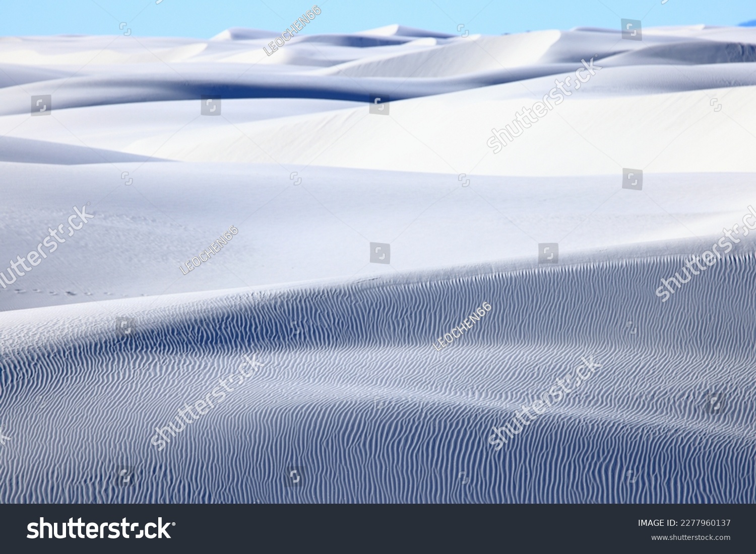White Sands National Park in New Mexico, USA #2277960137