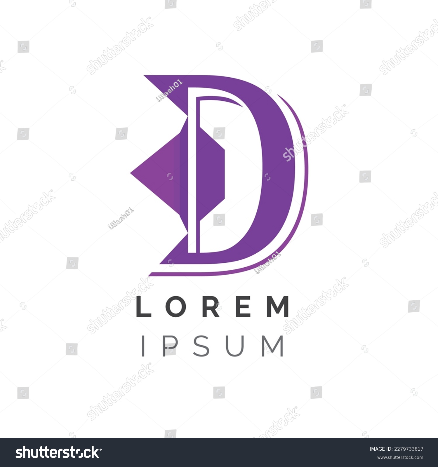 D Letter Logo Letter d pixels logo initial - Royalty Free Stock Vector ...