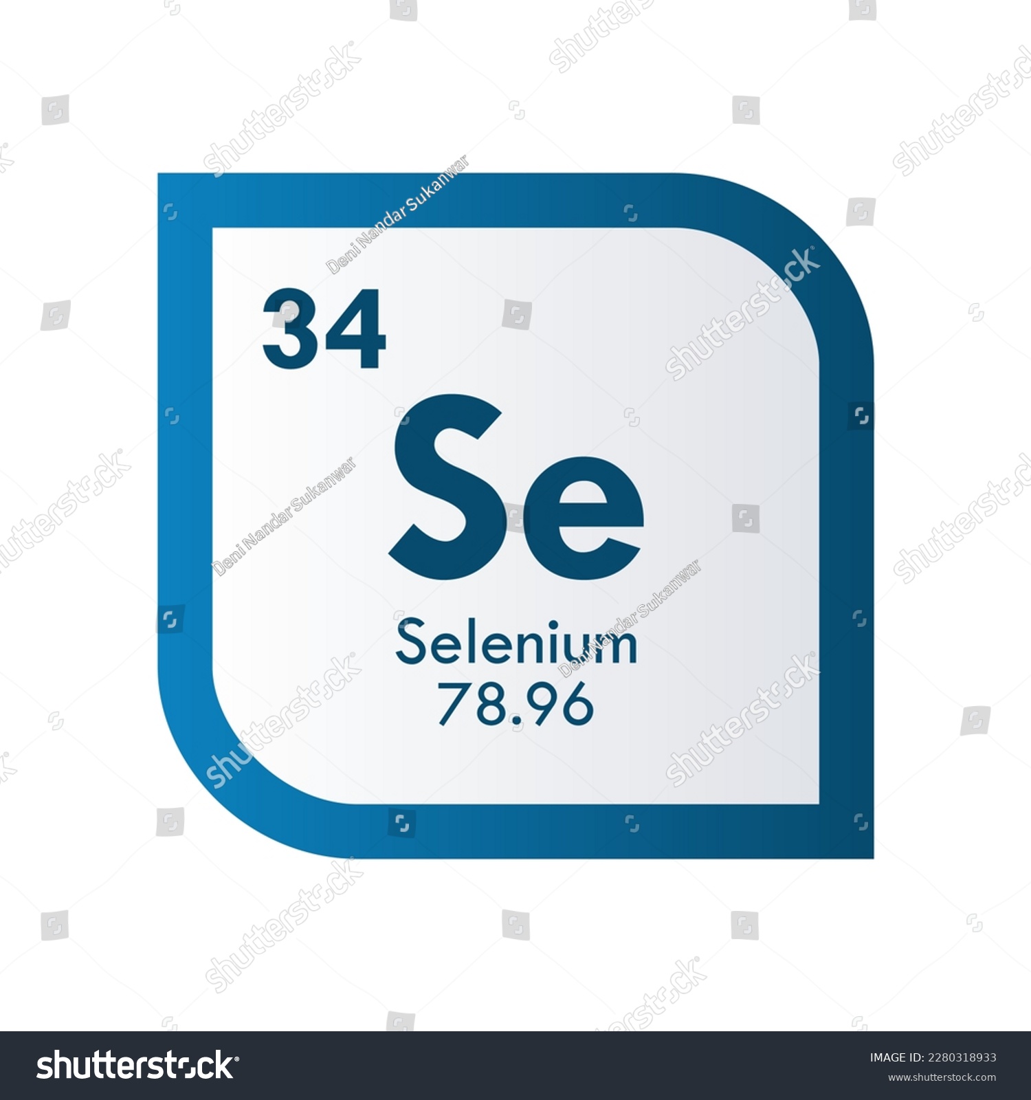 selenium icon set. vector template illustration - Royalty Free Stock ...