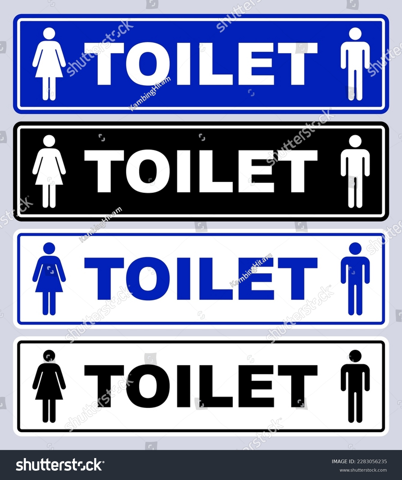 toilet sign printable public signage restroom wc - Royalty Free Stock ...