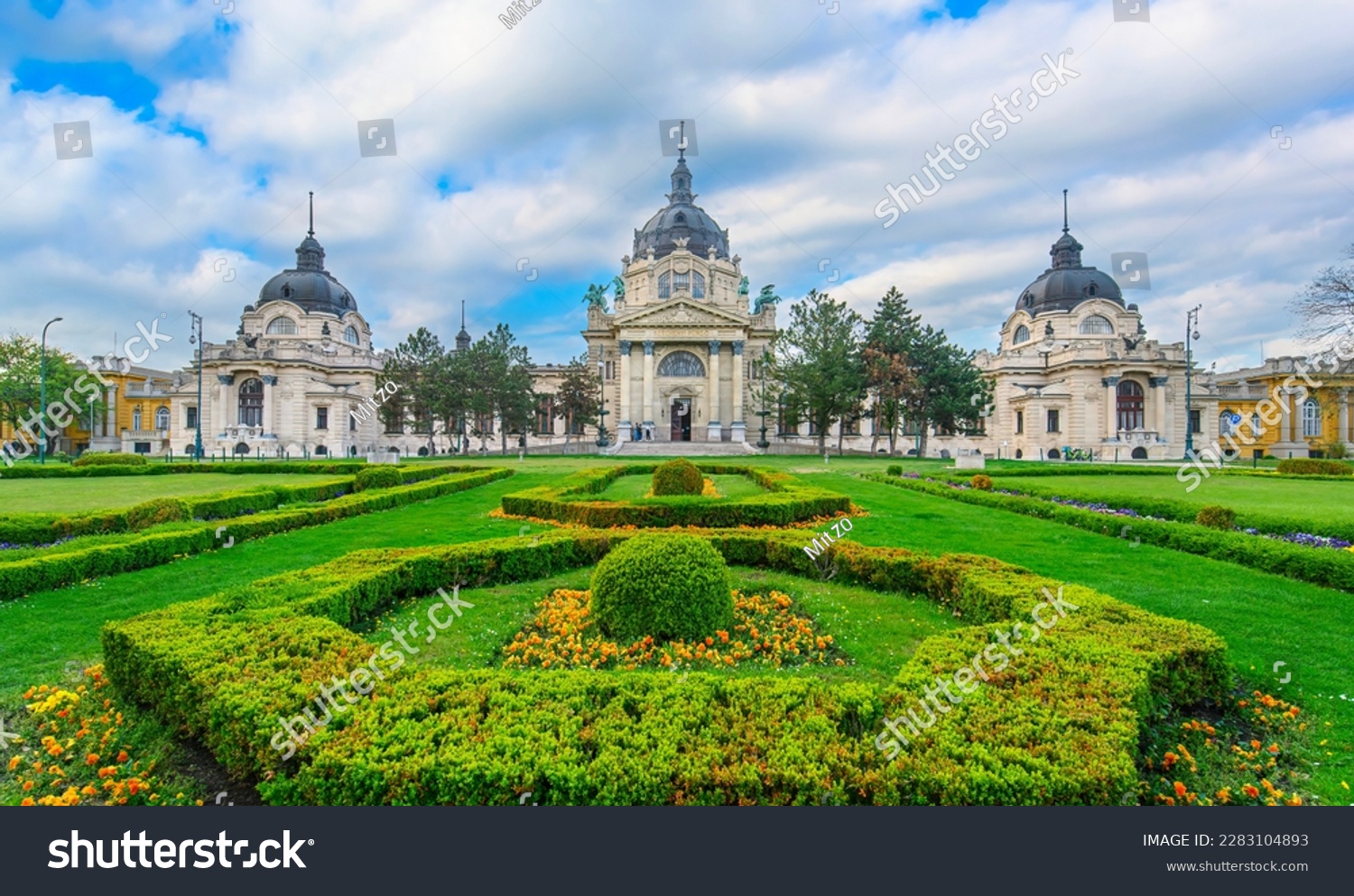 Szechenyi Medicinal Thermal Baths and Spa, Budapest, Hungary #2283104893