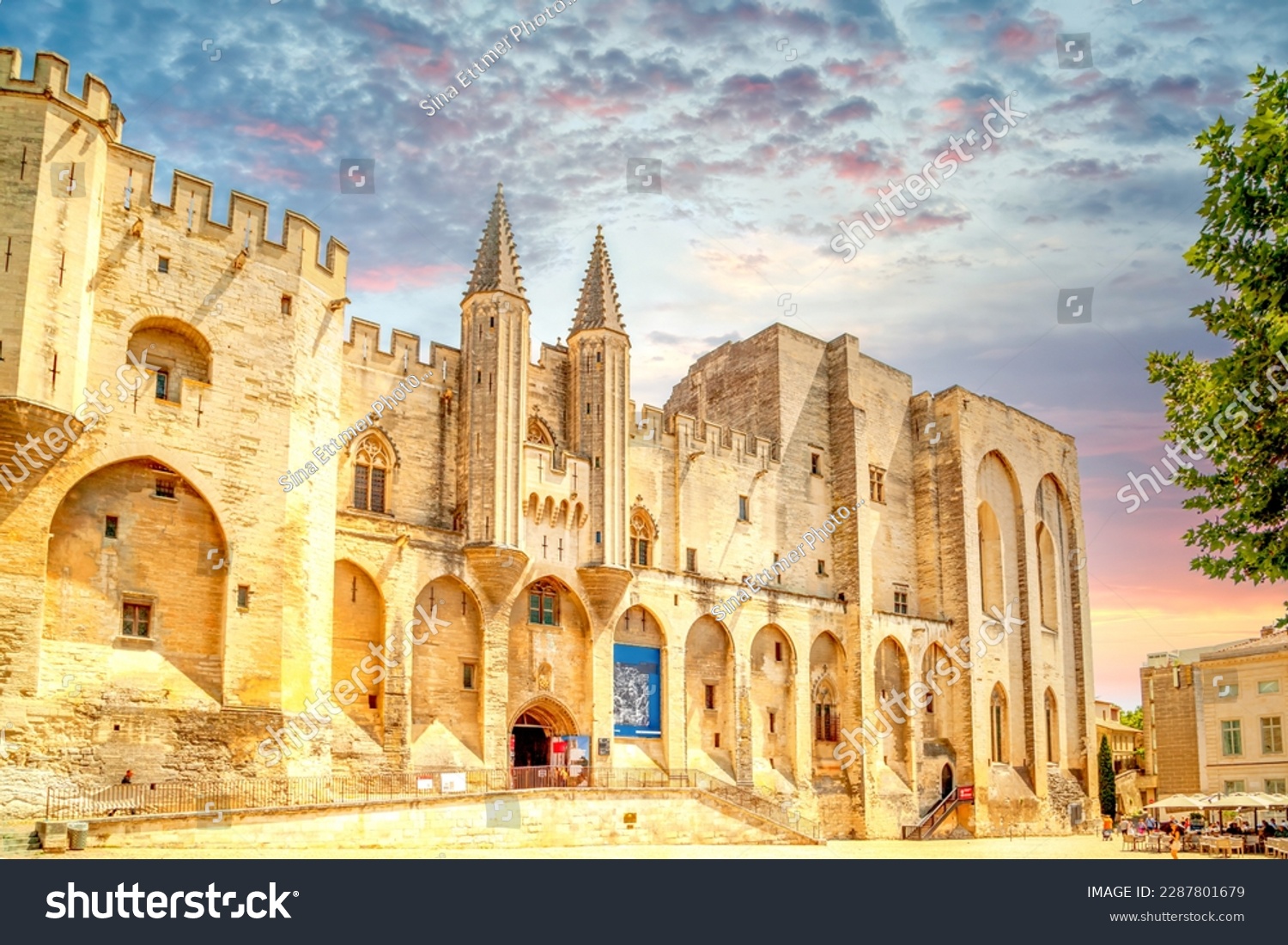 Cathedral of Avignon in France  #2287801679