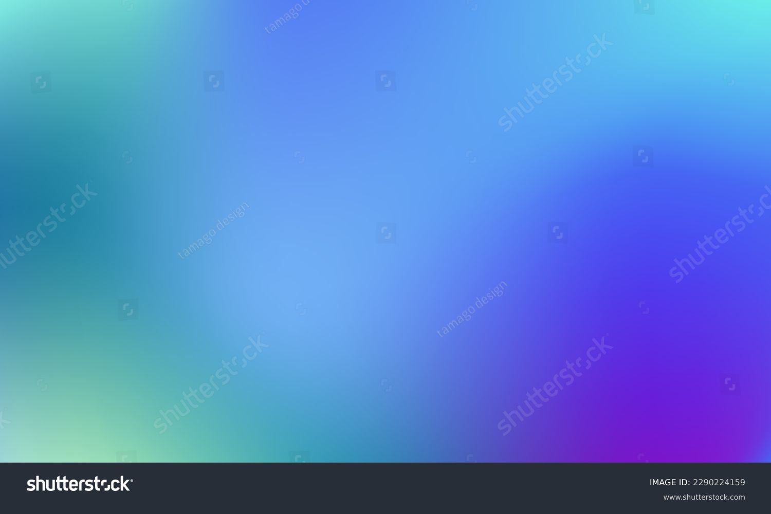 Blue, purple, green gradient.
Soft pastel color gradient. Holographic blurred abstract background. #2290224159