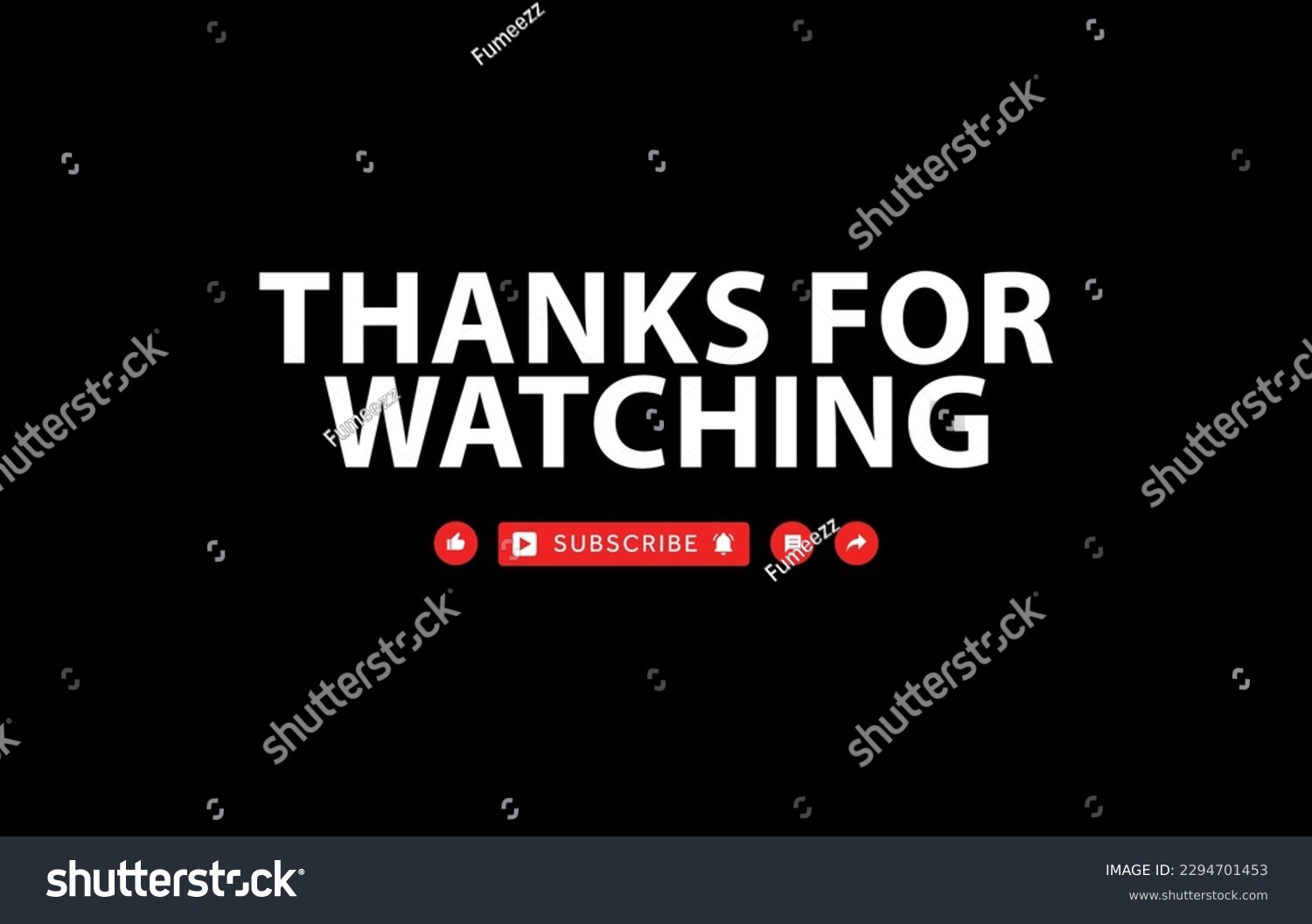 Thanks for watching background design for your - Royalty Free Stock ...