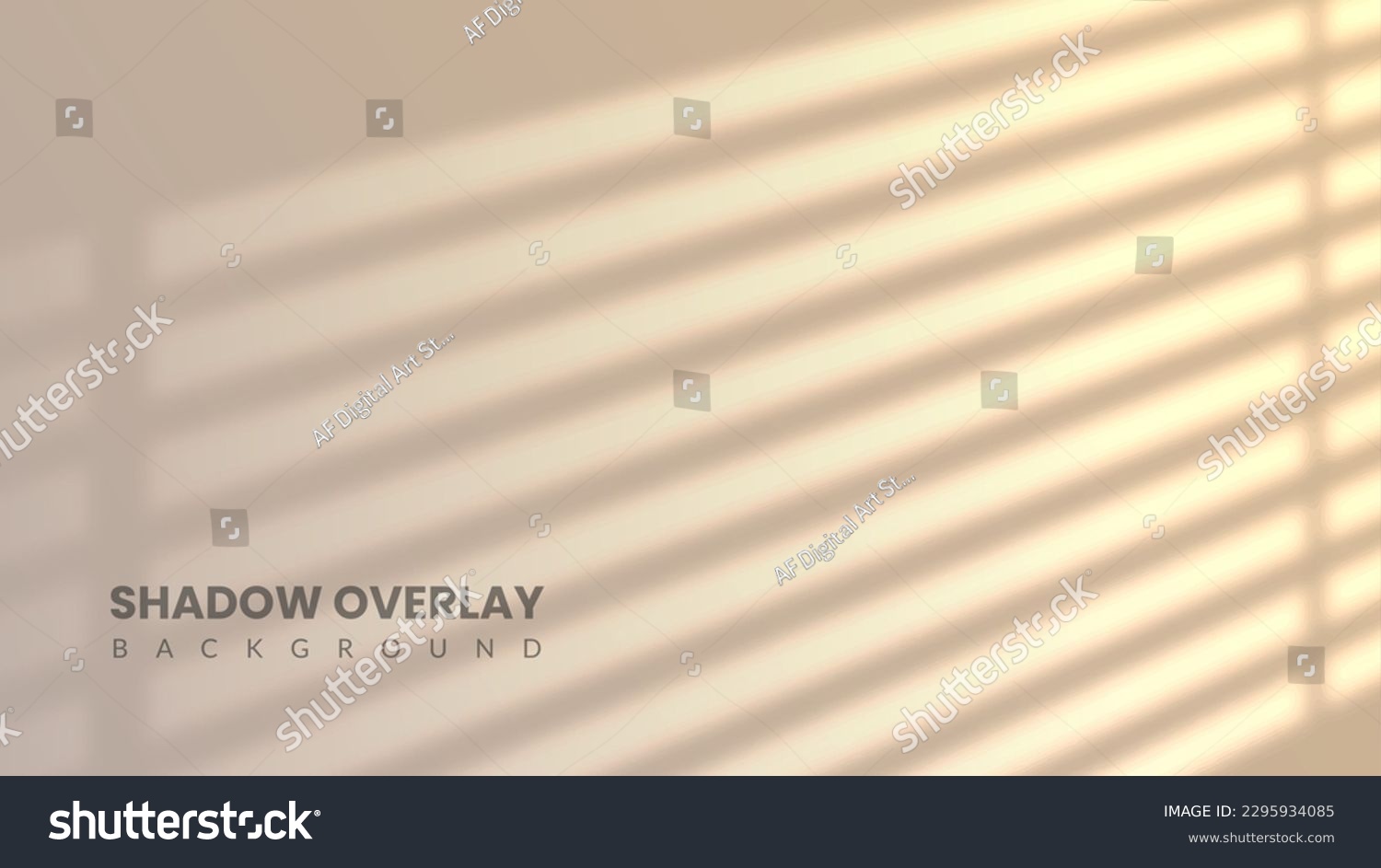 Realistic Shadow Overlay Background Aesthetic Royalty Free Stock