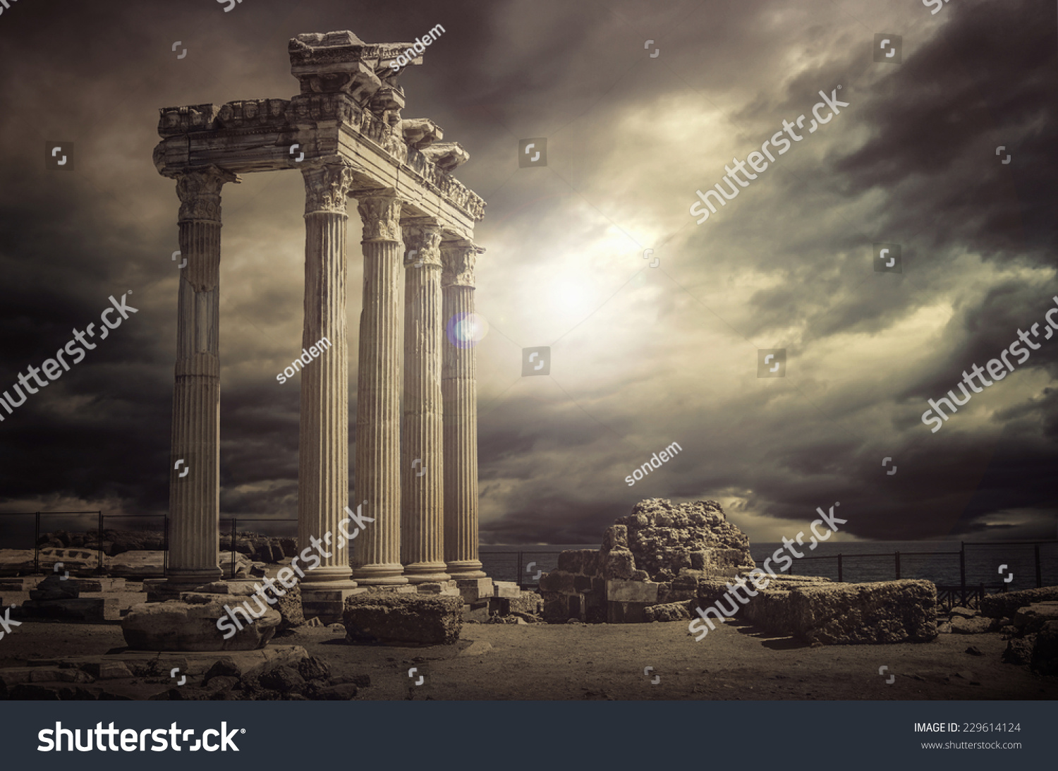 Apollo Temple Ruins -Antalya-Turkey #229614124