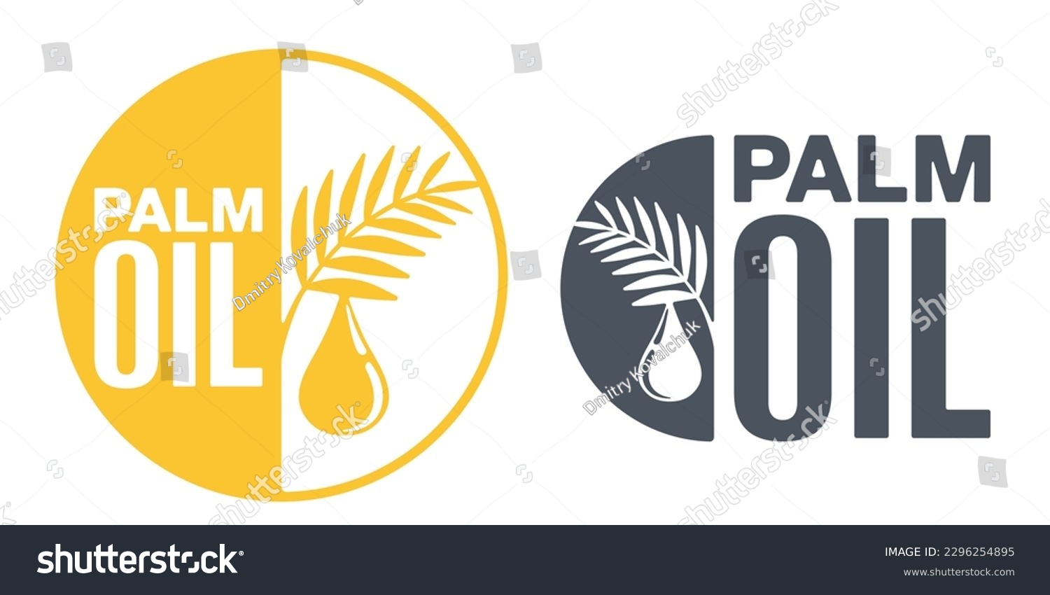 Palm oil flat pictogram in circle shape - palm - Royalty Free Stock ...