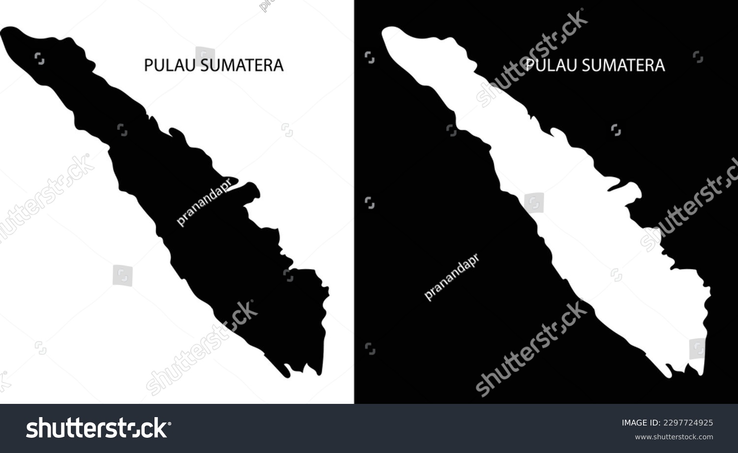 Sumatera Island Pulau Sumatera Indonesia Maps - Royalty Free Stock ...