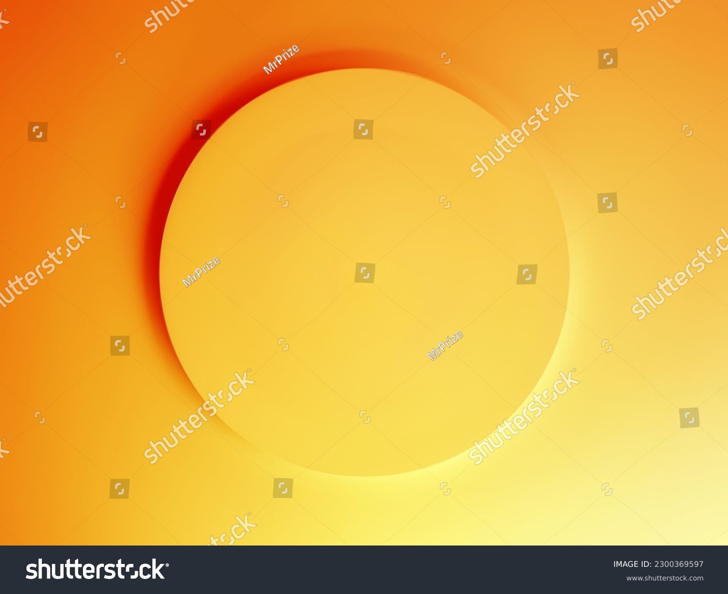 Abstract blur orange circle light effect background #2300369597