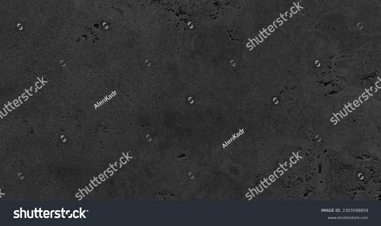 Panorama of a dark gray black slate background or texture. black slabs fountains #2303598859