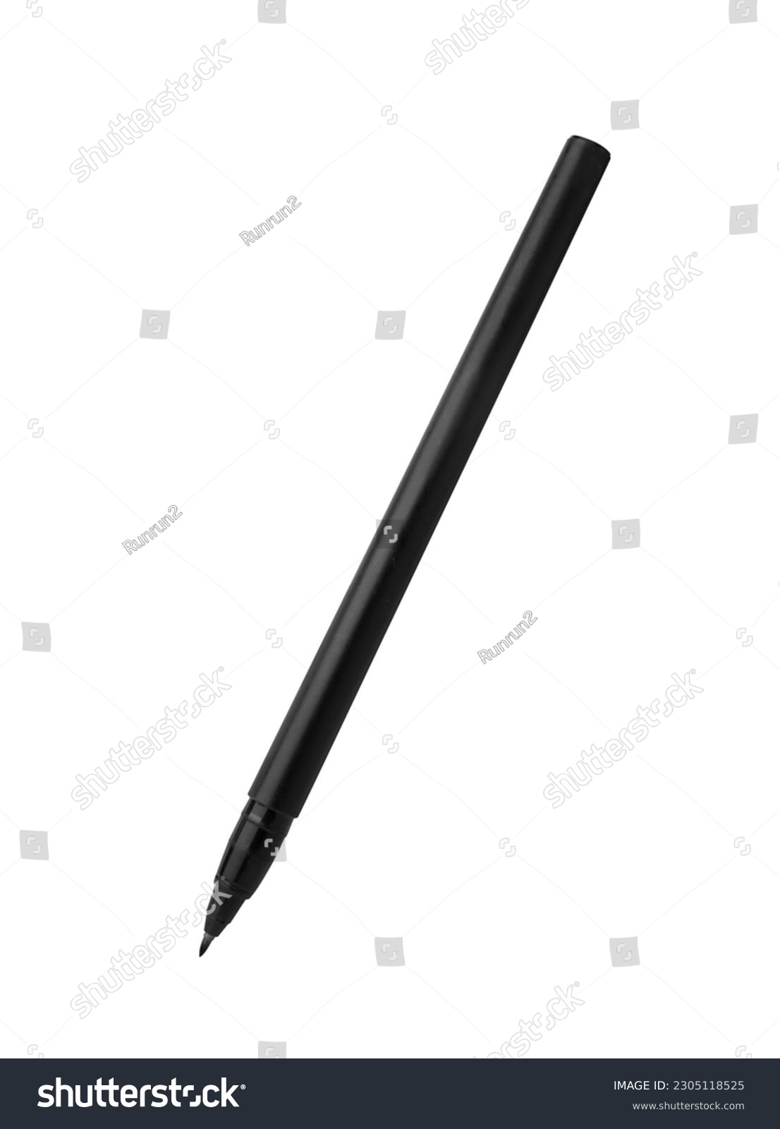 Hair brush pen isolated on white background #2305118525