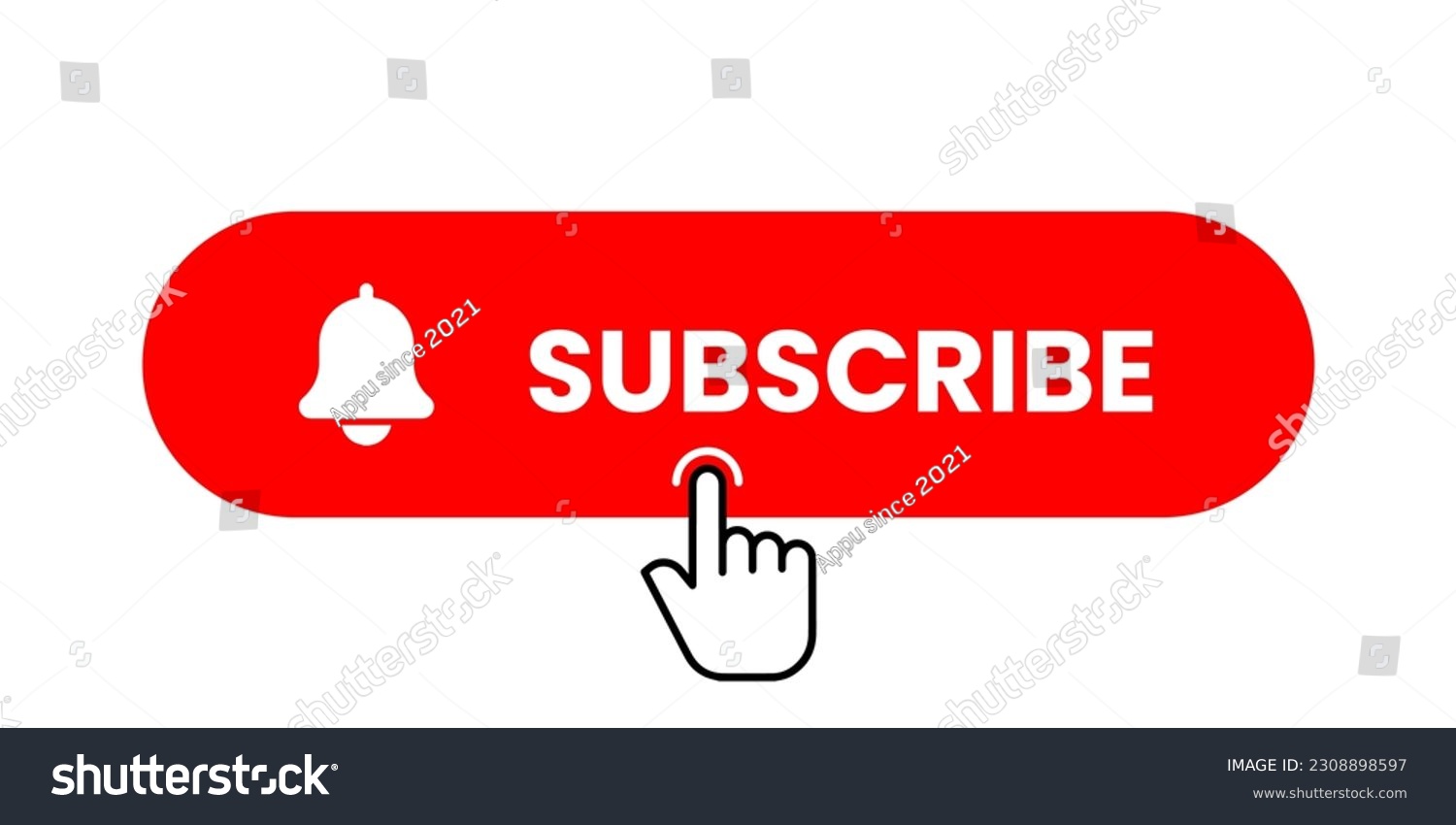 Subscribe button for social media. Subscribe to - Royalty Free Stock ...