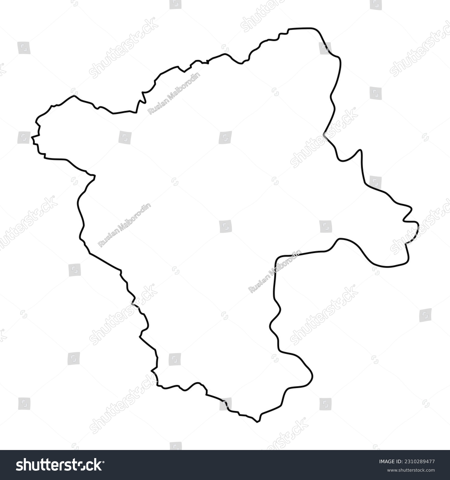 Pec district map, administrative district of - Royalty Free Stock ...