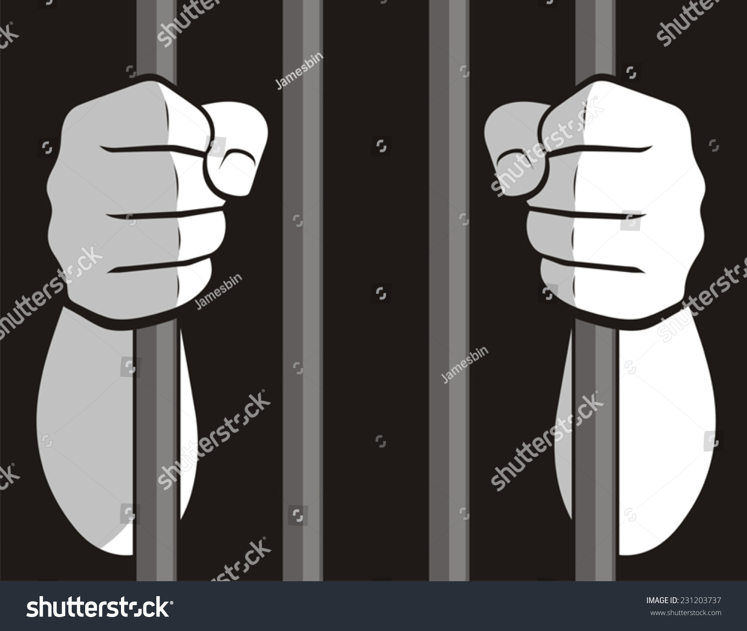 Jail - Royalty Free Stock Vector 231203737 - Avopix.com