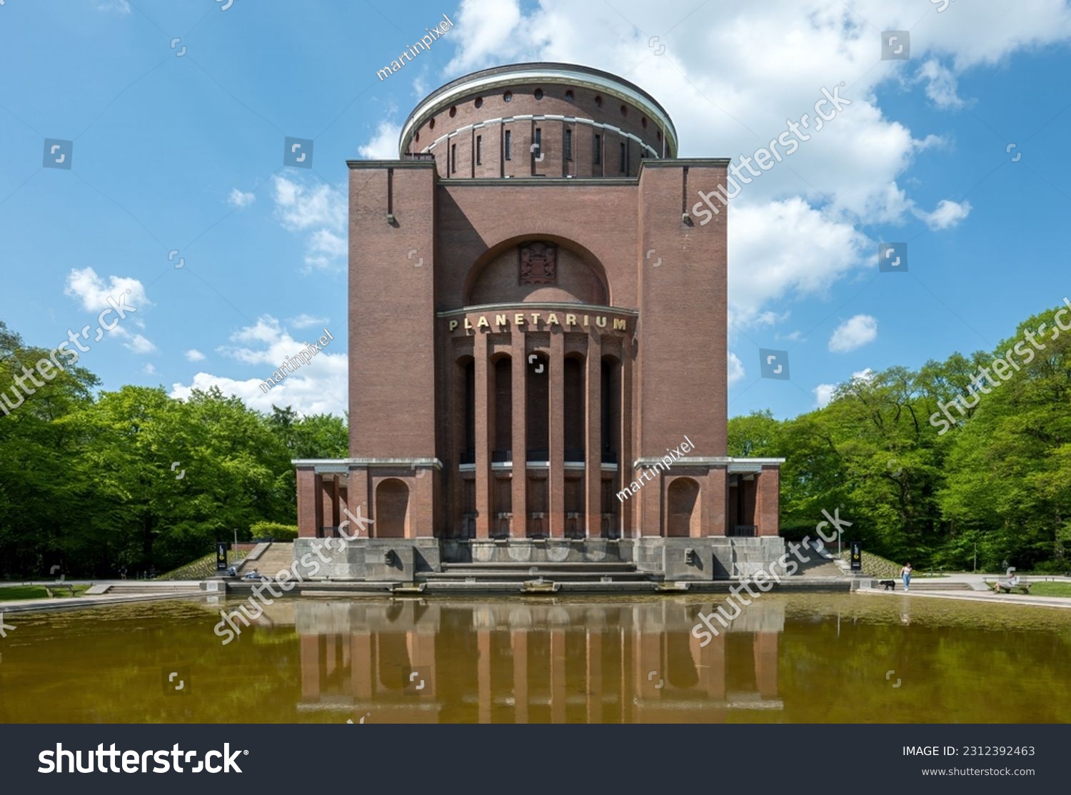 Planetarium (clinker building) in Hamburg, Germany #2312392463