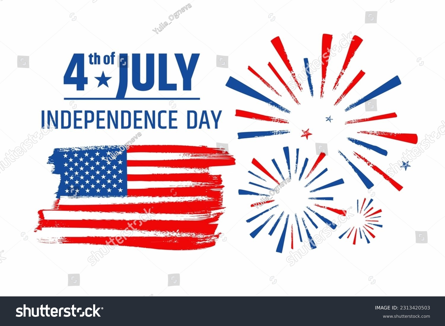 Design of logo - Independence Day. Flag of the - Royalty Free Stock ...