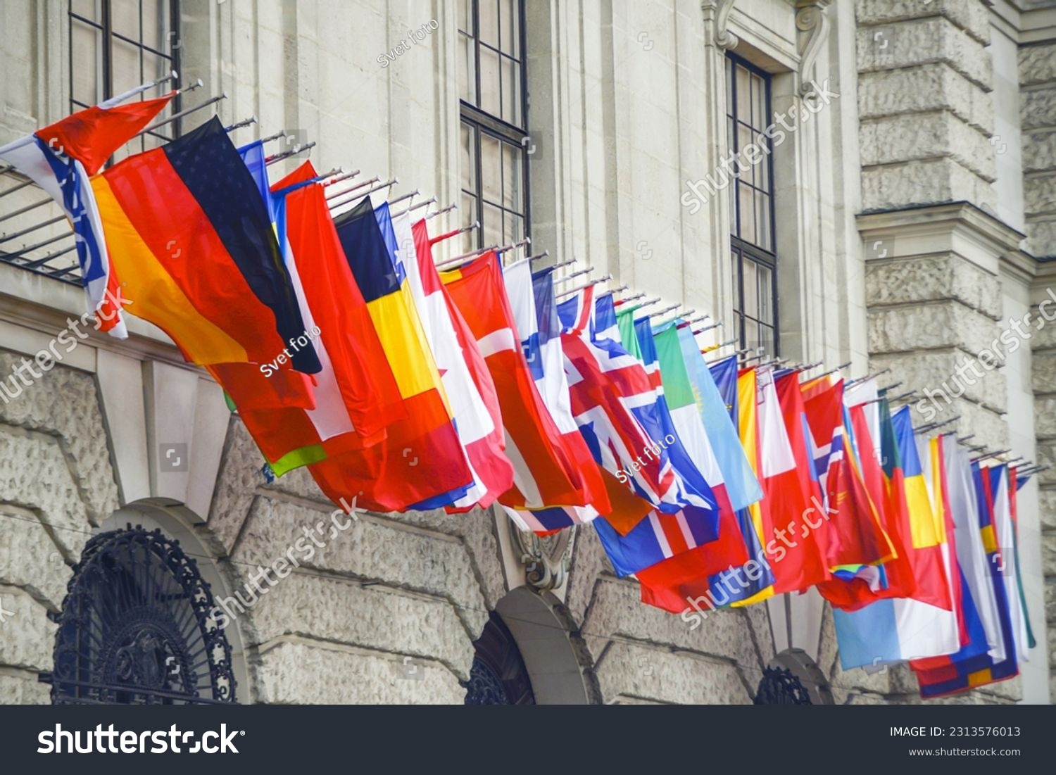 flags Organization for Security and Co-operation in Europe in austria OSCE #2313576013