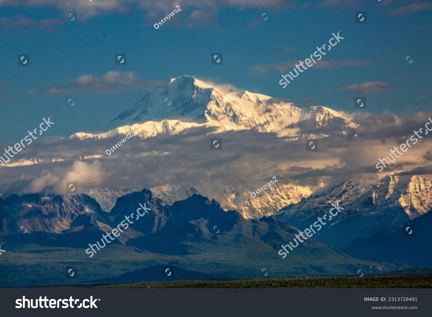 Denali Mount McKinley Mountain Alaska  #2313728491