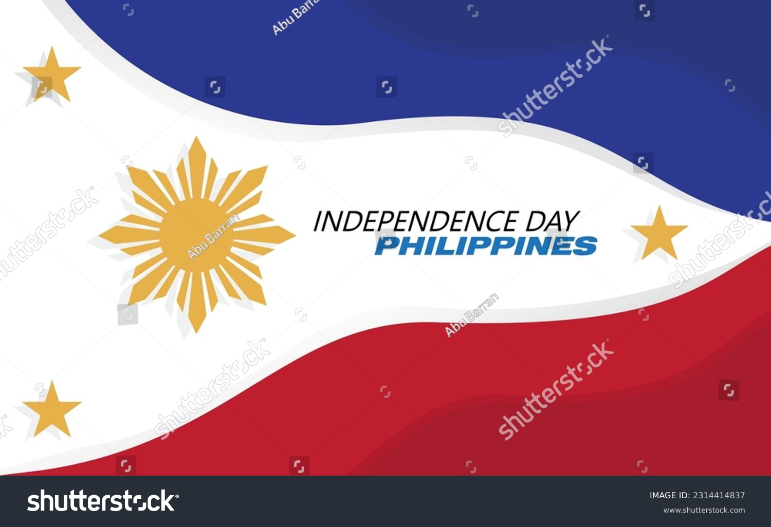 Philippine Independence Day. Celebrated annually - Royalty Free Stock ...