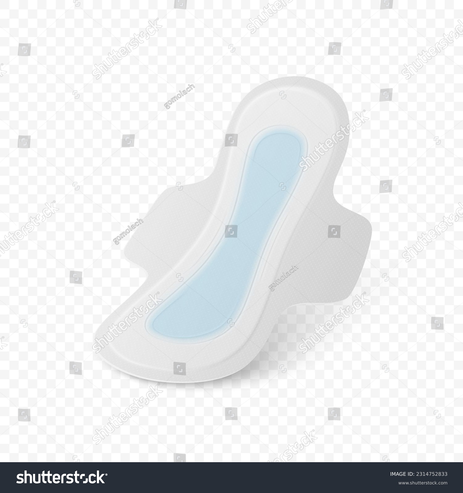 Vector 3d Realistic Menstrual Hygiene Products Royalty Free Stock Vector 2314752833 6408