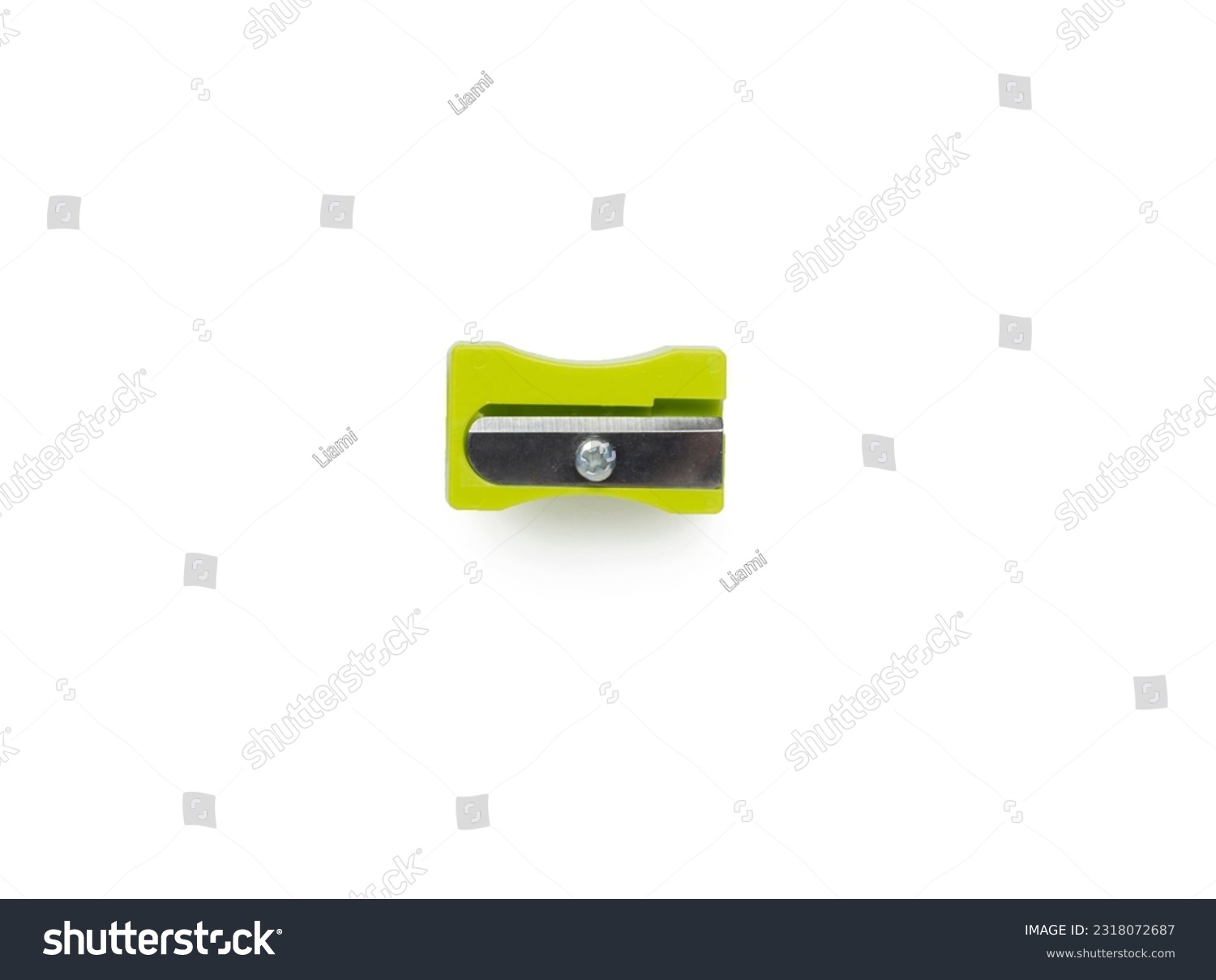Pencil Sharpener Isolated on White Background. #2318072687