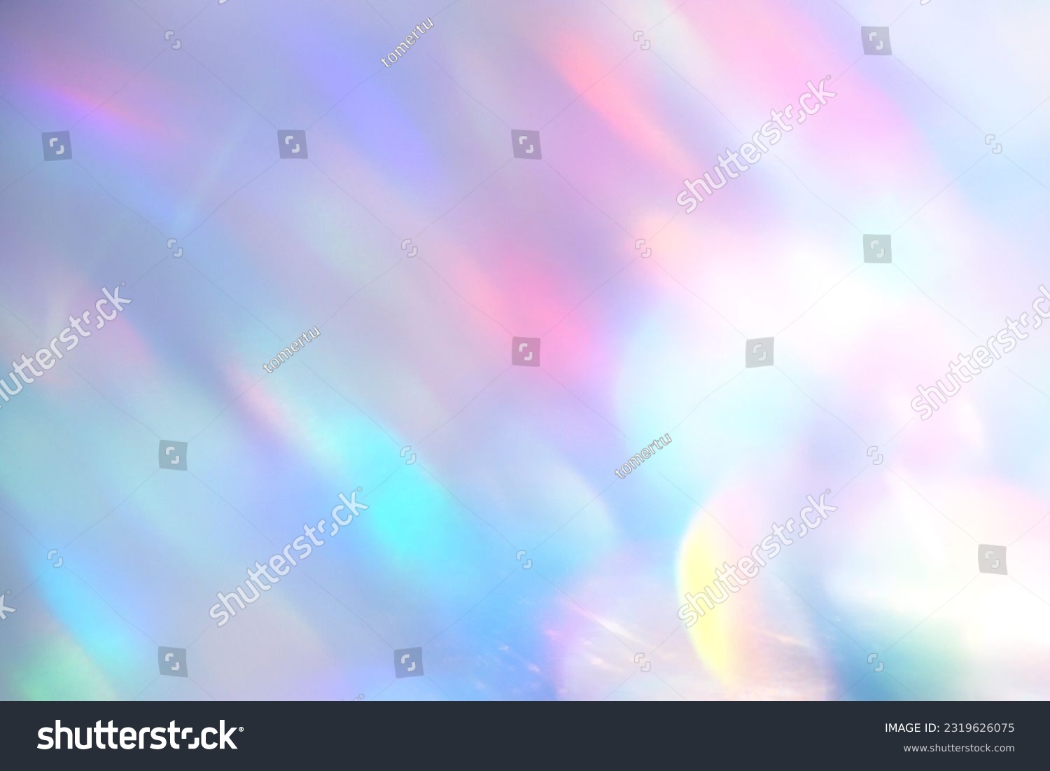 Blurred refraction light, bokeh or organic flare overlay effect #2319626075