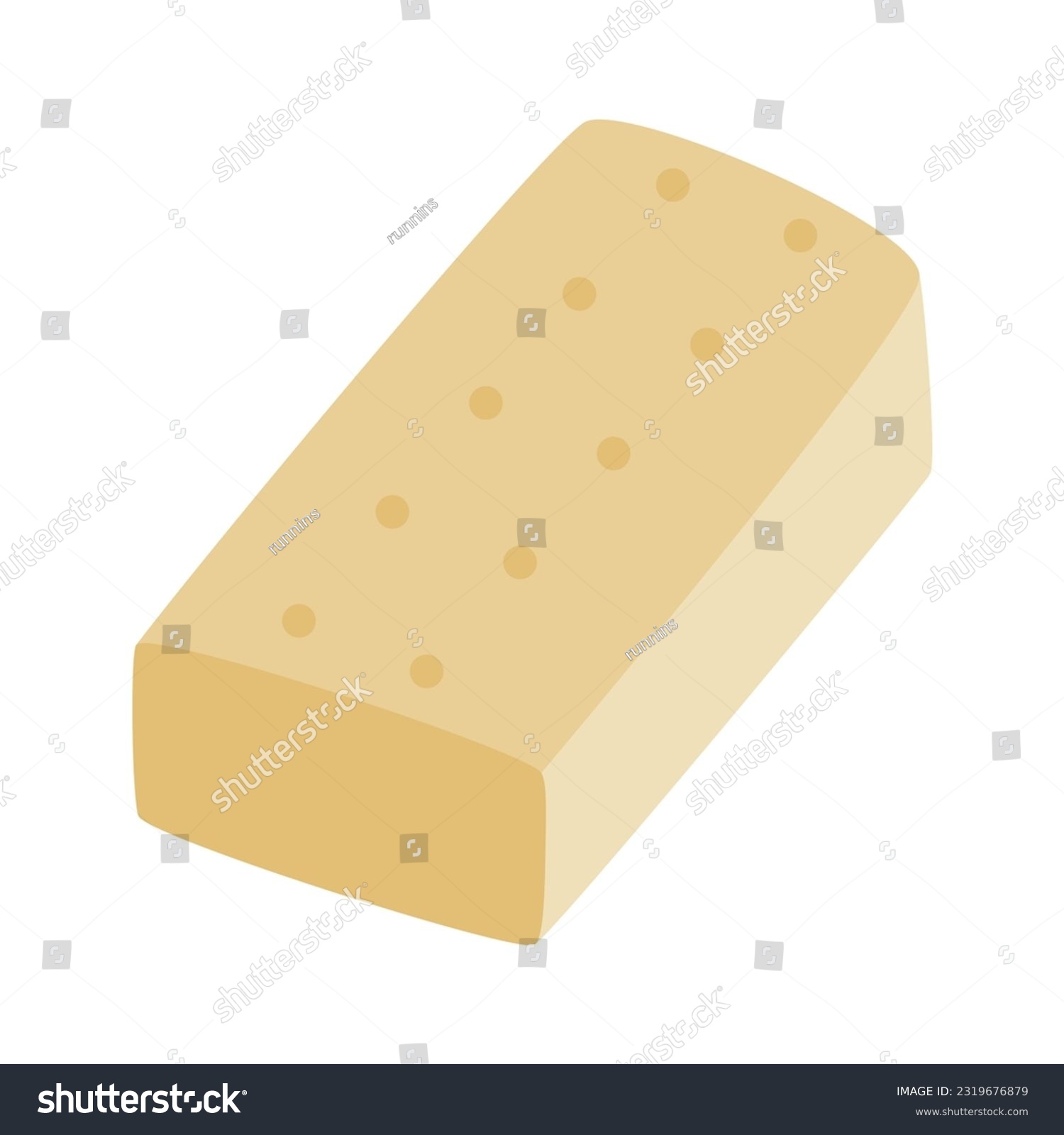 Shortbread Cookies Cartoon Illustration. - Royalty Free Stock Vector ...