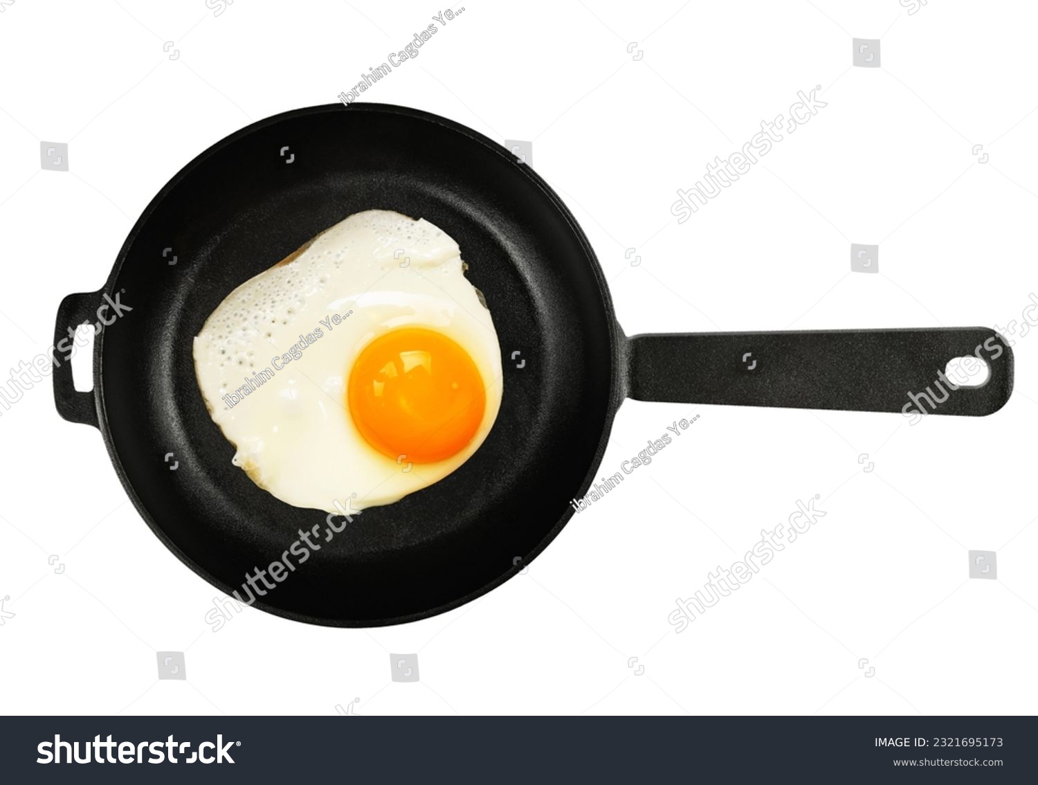 Frying pan isolated on white background #2321695173