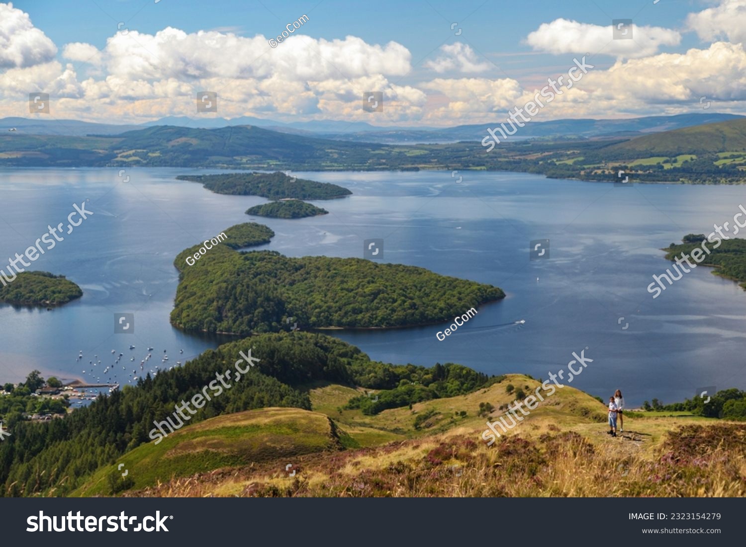Conic Hill is a sharp little summit rising above Balmaha. Right on the Highland Boundary Fault, this short hillwalk offers truly fantastic views over Loch Lomond #2323154279