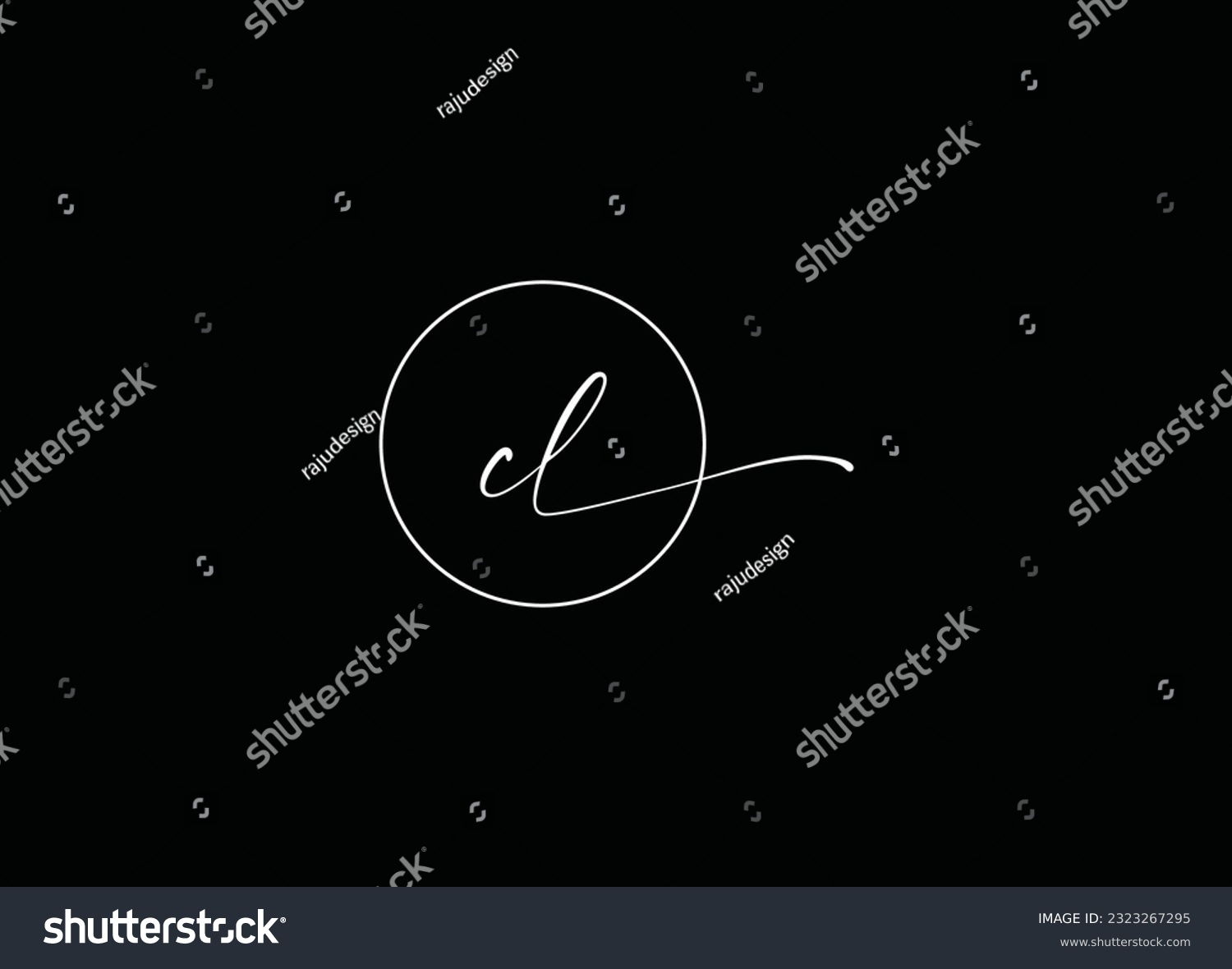 CL monogram logo design and company logo - Royalty Free Stock Vector ...