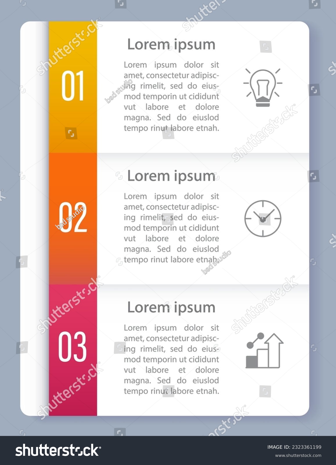 Time Management Infographic Chart Design - Royalty Free Stock Vector 