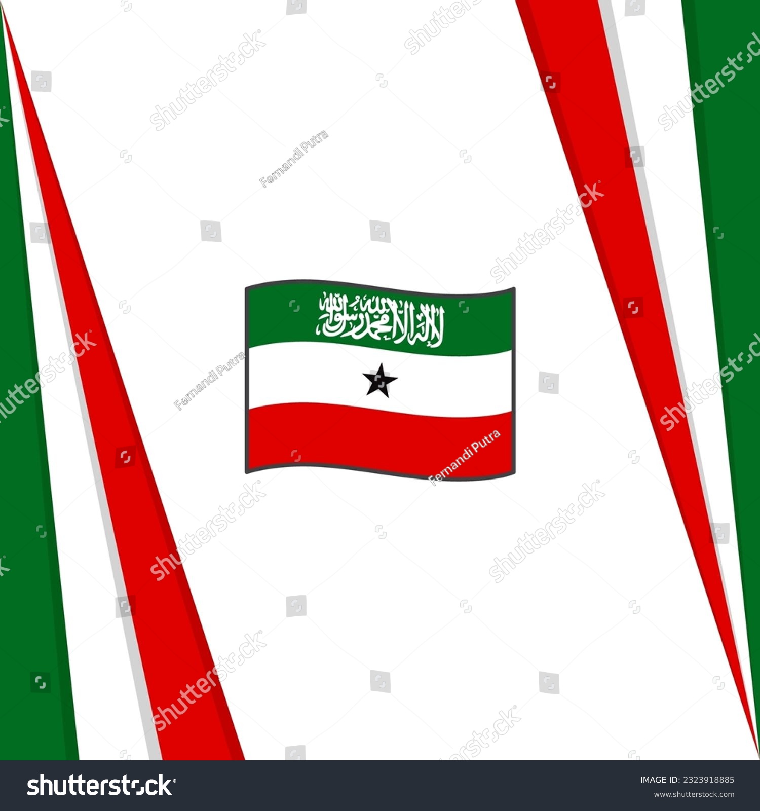 Somaliland Flag Abstract Background Design - Royalty Free Stock Vector ...