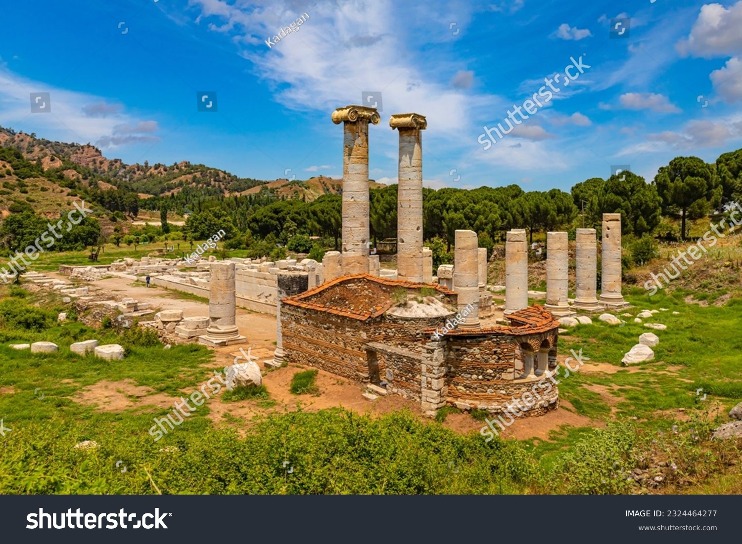 The Temple of Artemis, Sardes (Sardis) Ancient City - Manisa, Turkey #2324464277