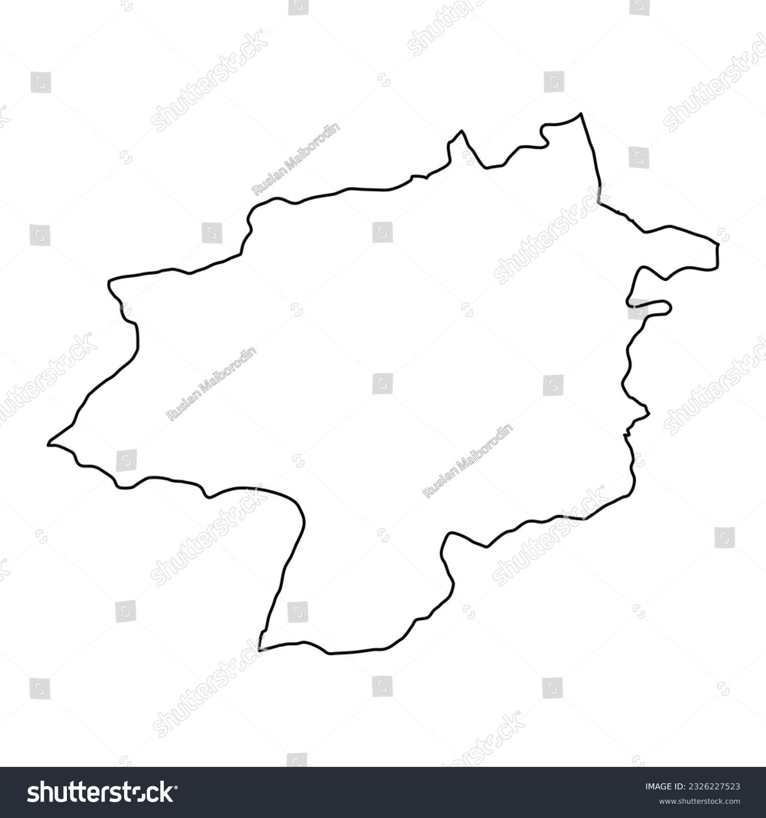 Sivas province map, administrative divisions of - Royalty Free Stock ...