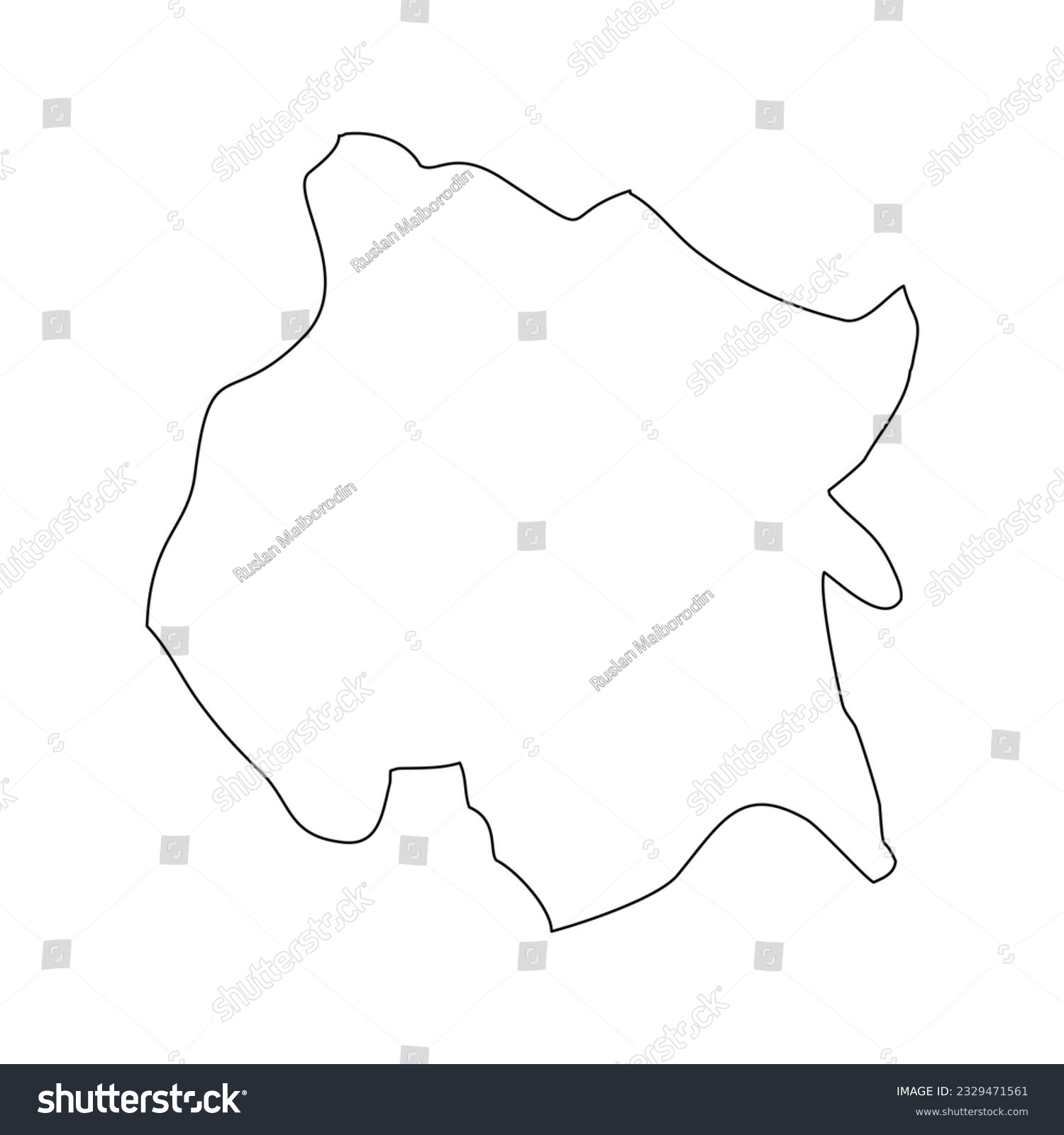 Morelos state map, administrative division of - Royalty Free Stock ...