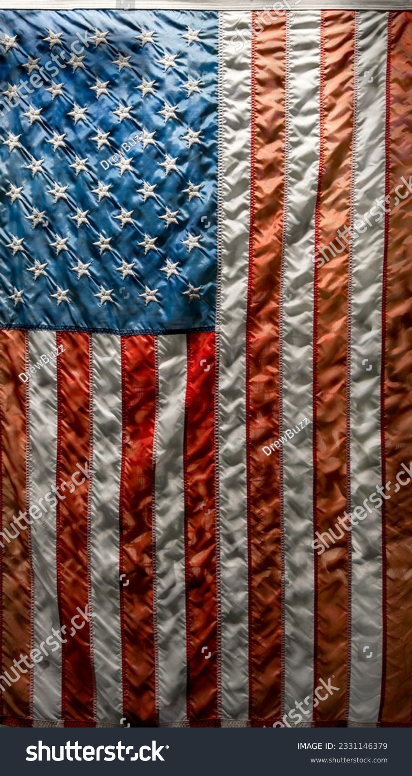 a vintage silk antique american flag old glory patriot freedom democracy pledge of allegiance national anthem #2331146379