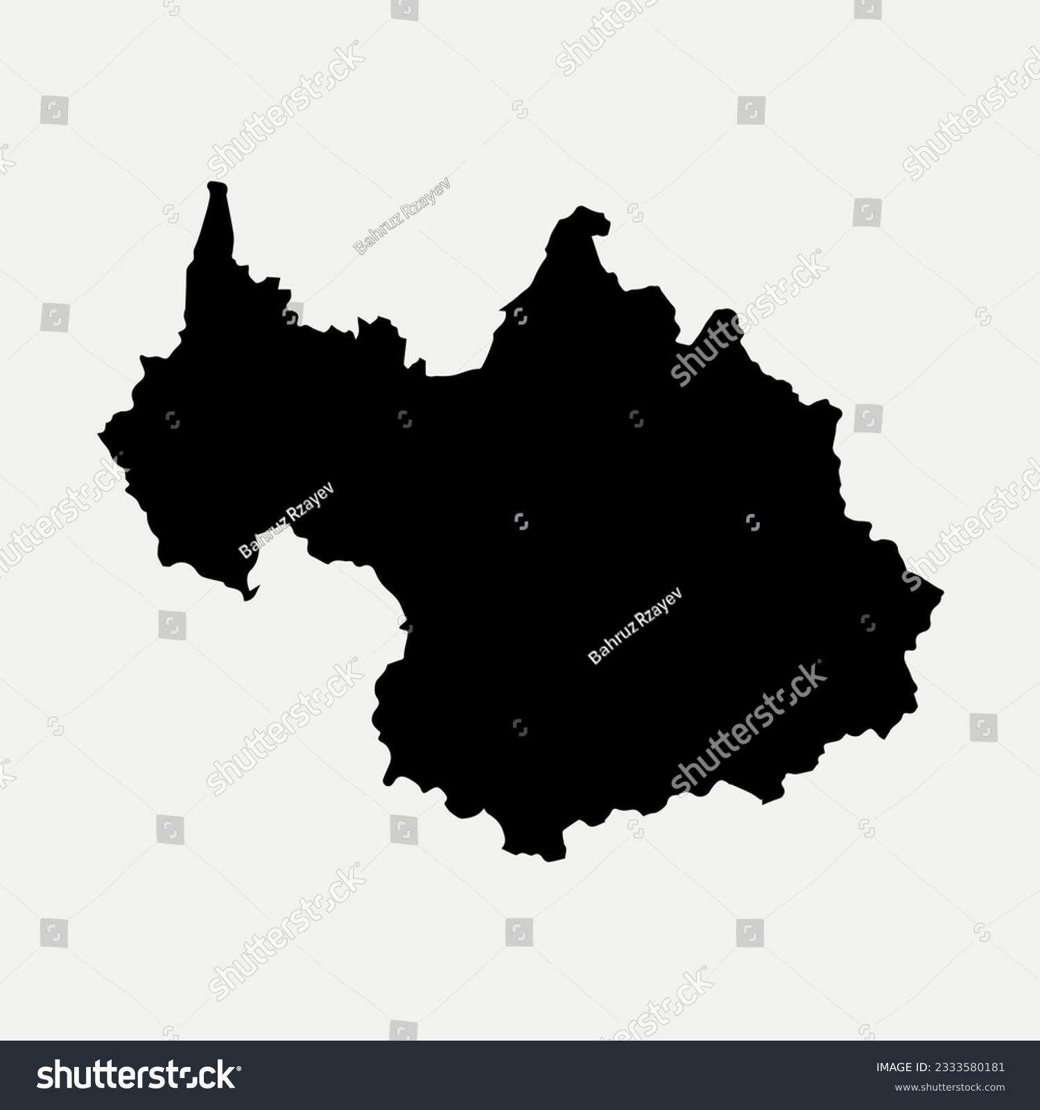 Map of Savoie - Auvergne-Rhone-Alpes - France - Royalty Free Stock ...