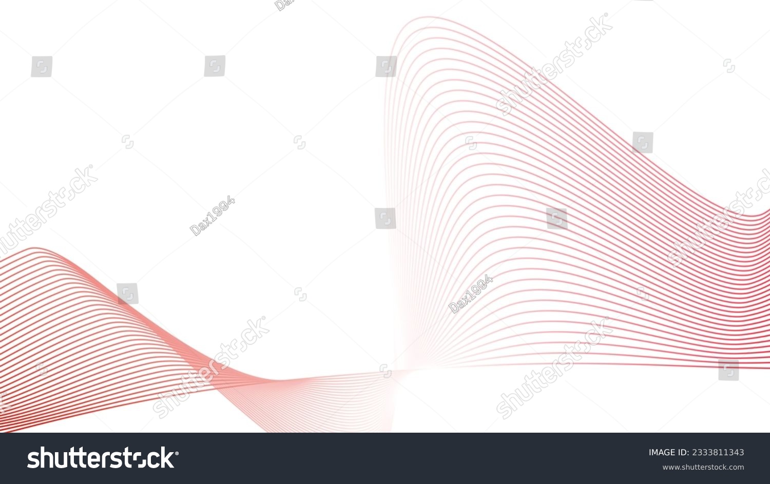 abstract wavy tech lines white red flag gradient background #2333811343