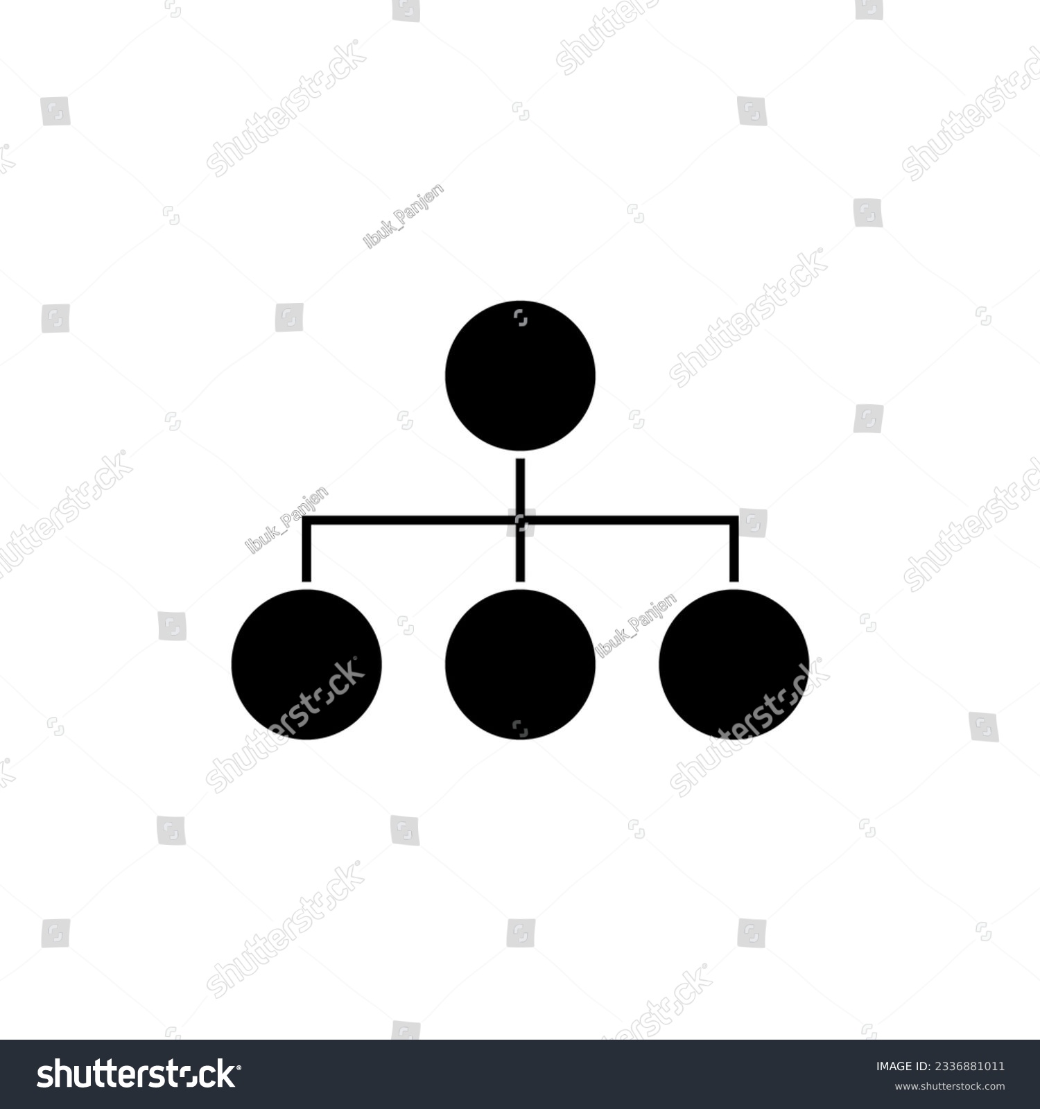 Branch Icon. Structure, Hierarchy Symbol. - Royalty Free Stock Vector ...