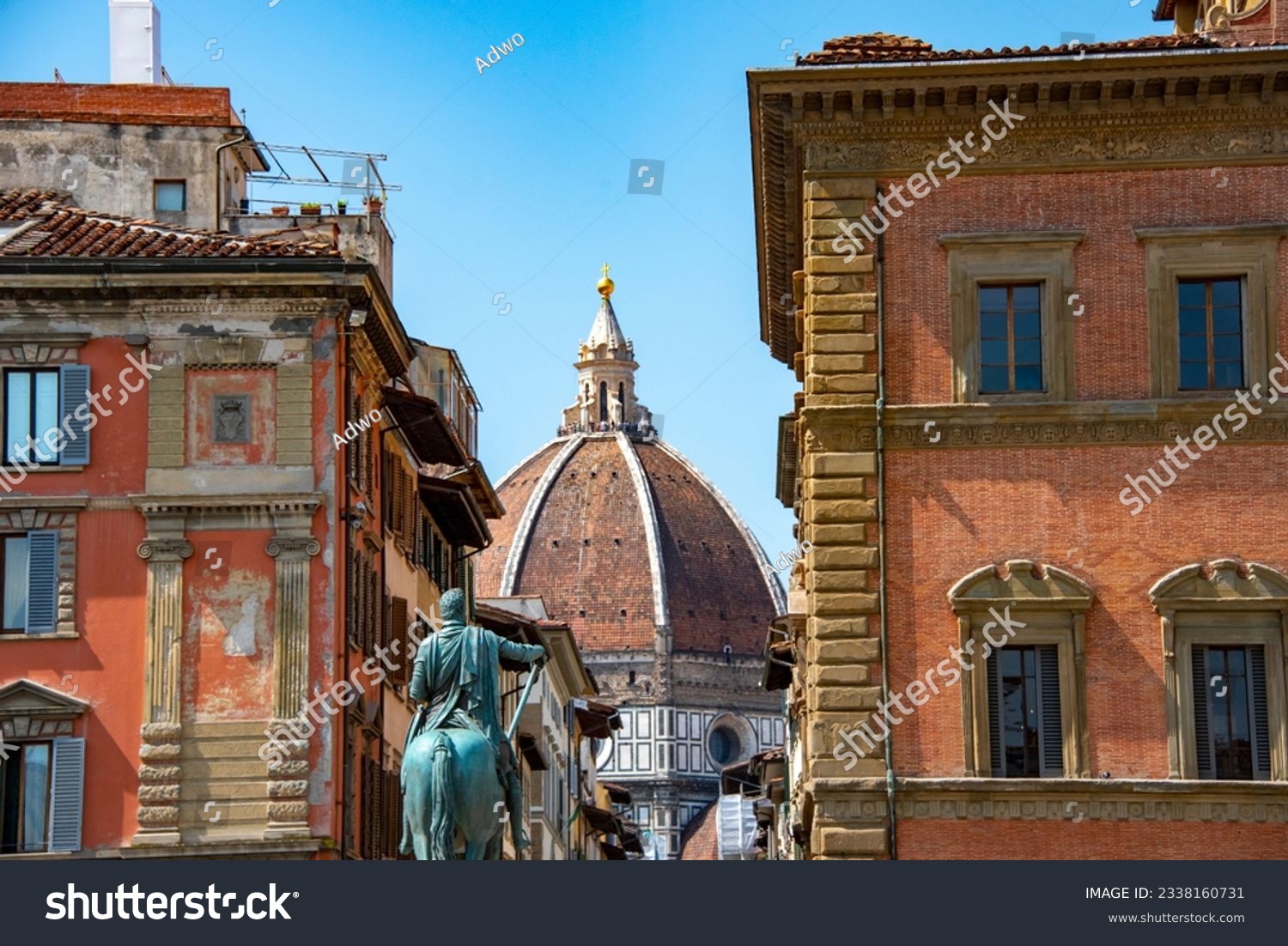 Square of Piazza della Santissima Annunziata - Florence - Italy #2338160731
