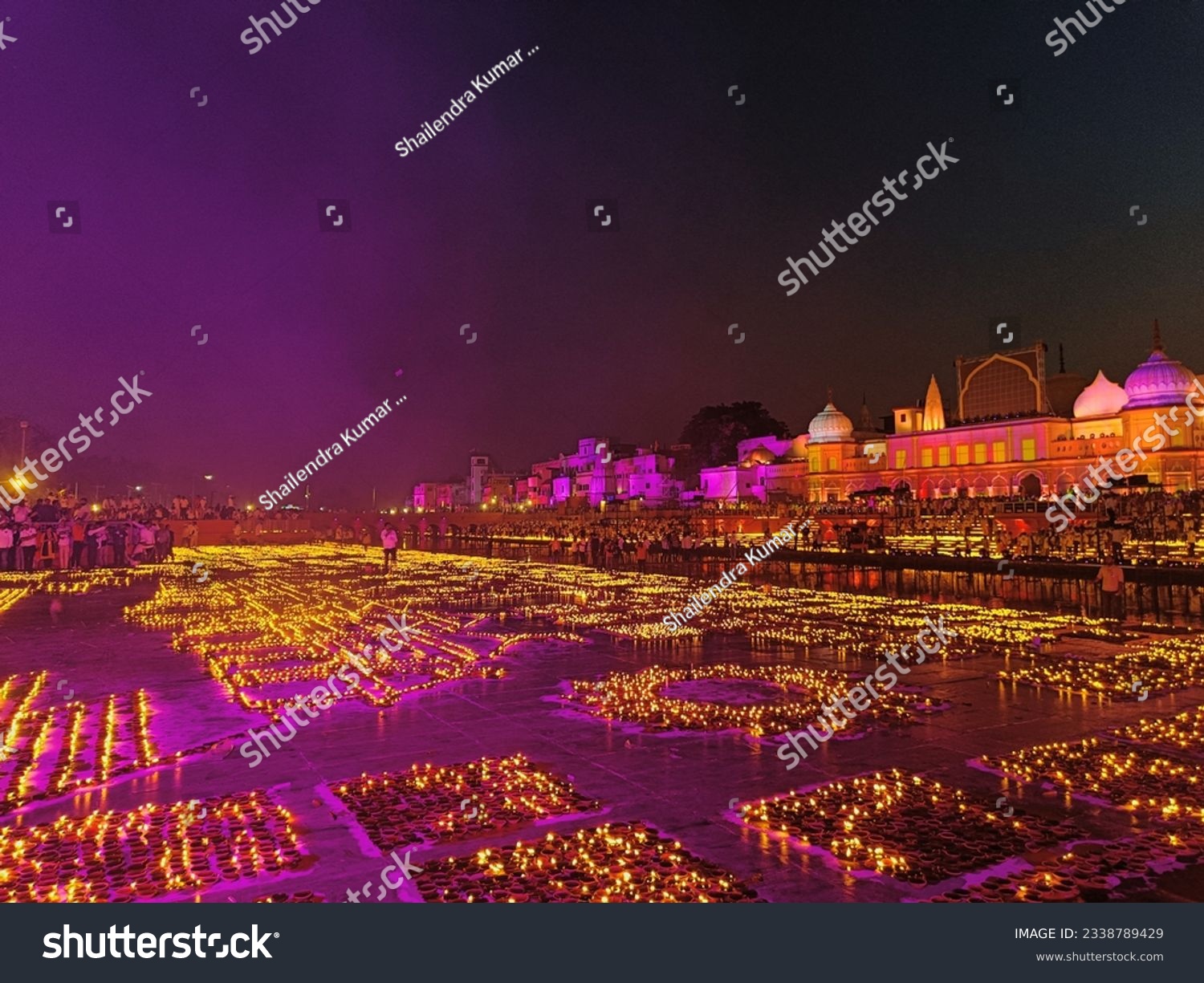 Ayodhya During Deepotsava Diwali Event #2338789429