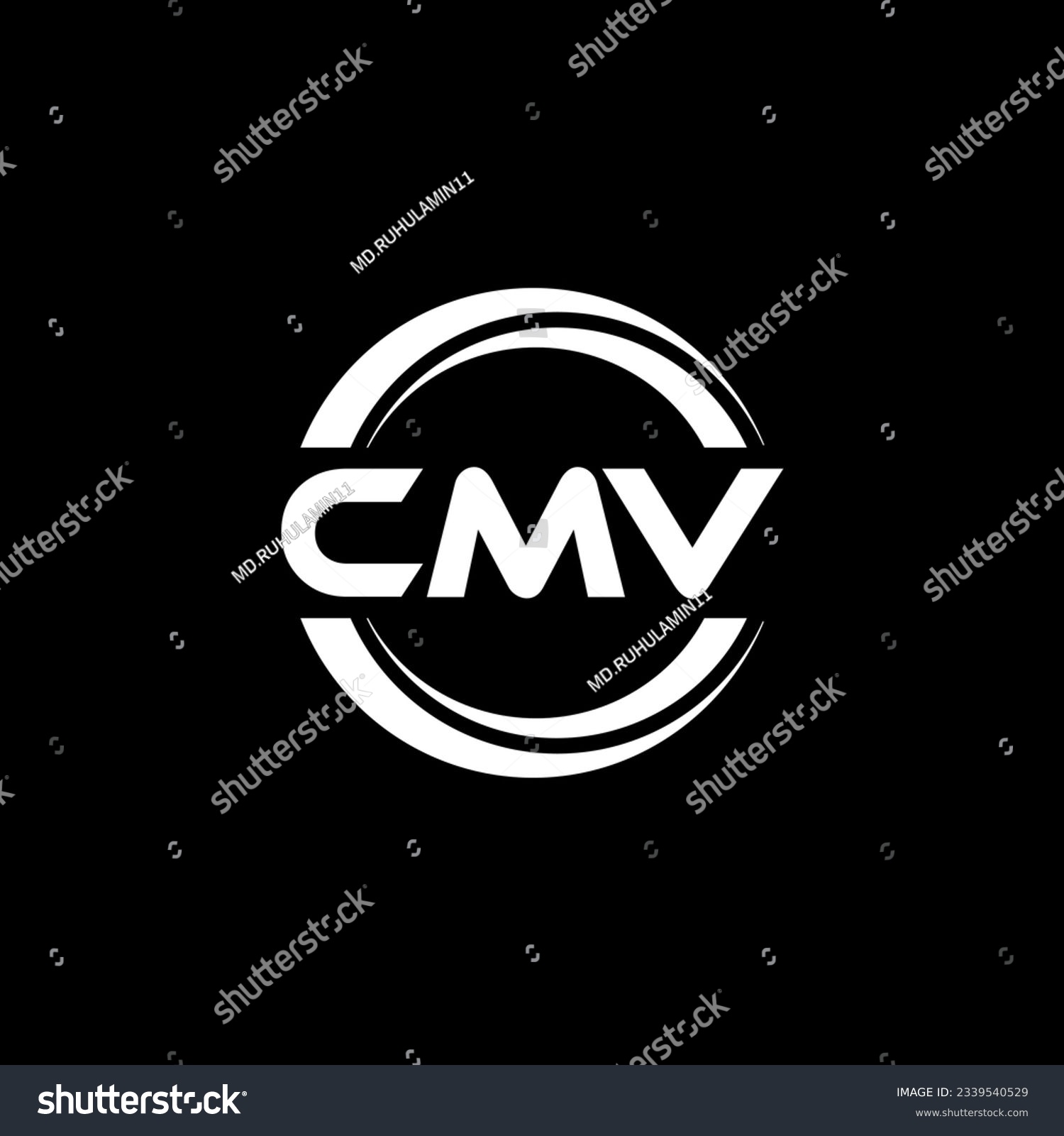 CMV Logo Design, Inspiration for a Unique - Royalty Free Stock Vector ...