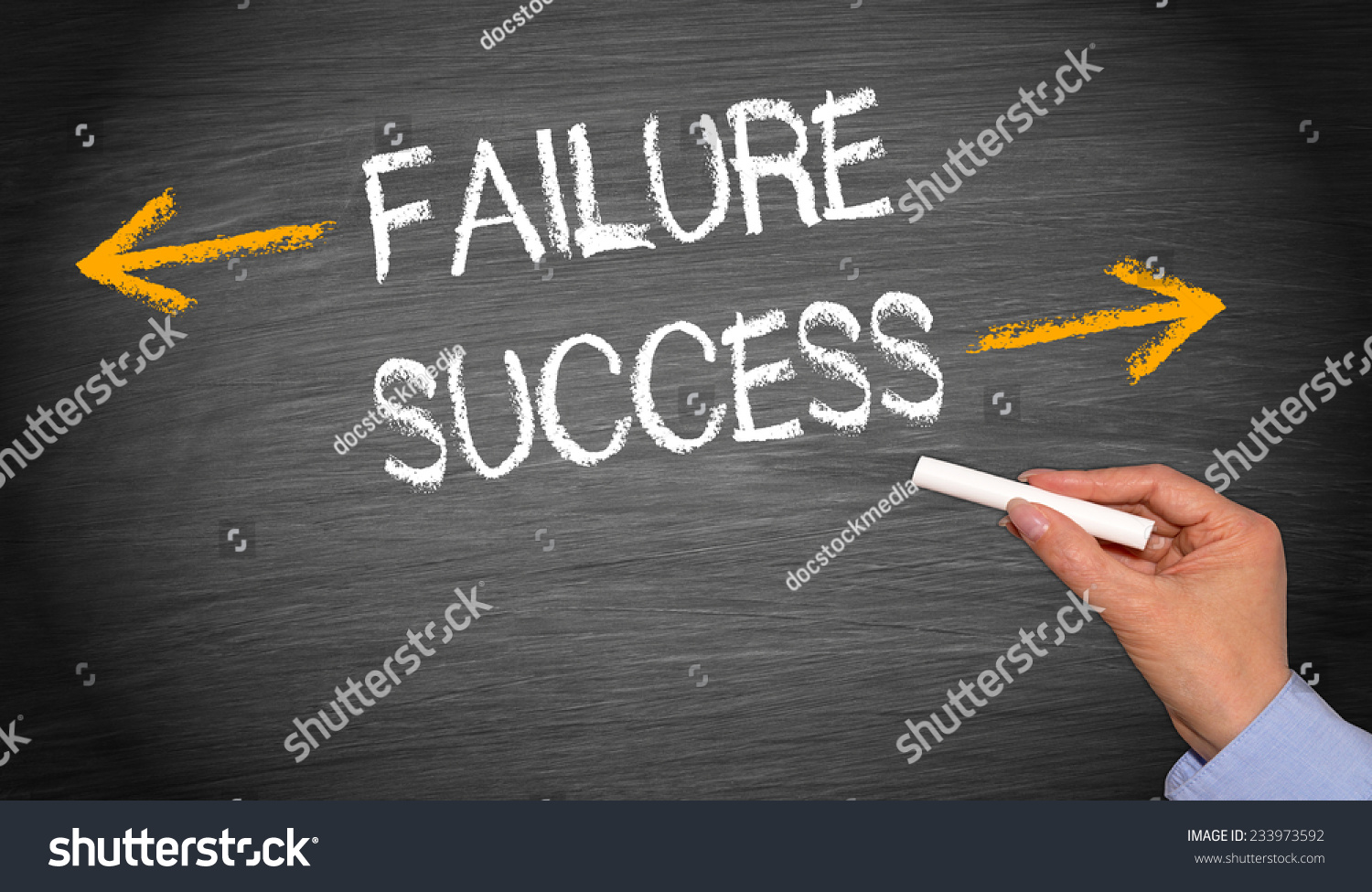 Failure and Success - Business Concept #233973592