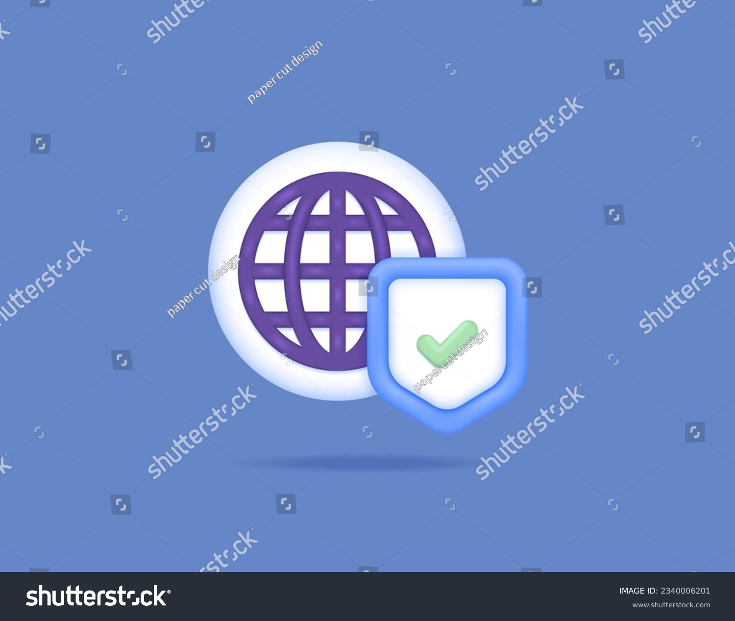 browsing safety. protection from malicious websites, phishing websites, and suspicious links. guard, protector, security, and antivirus. shield and internet. symbols and icons. minimalist 3d concept  #2340006201