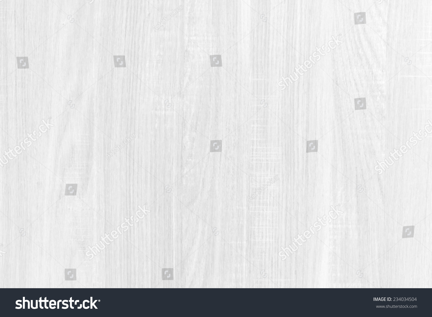 Seamless Clean table top view wood floor texture on white panel pattern shot. Clear grey rustic birch wooden formica home door counter background. Luxury Black grain marble tile plywood bleached.  #234034504