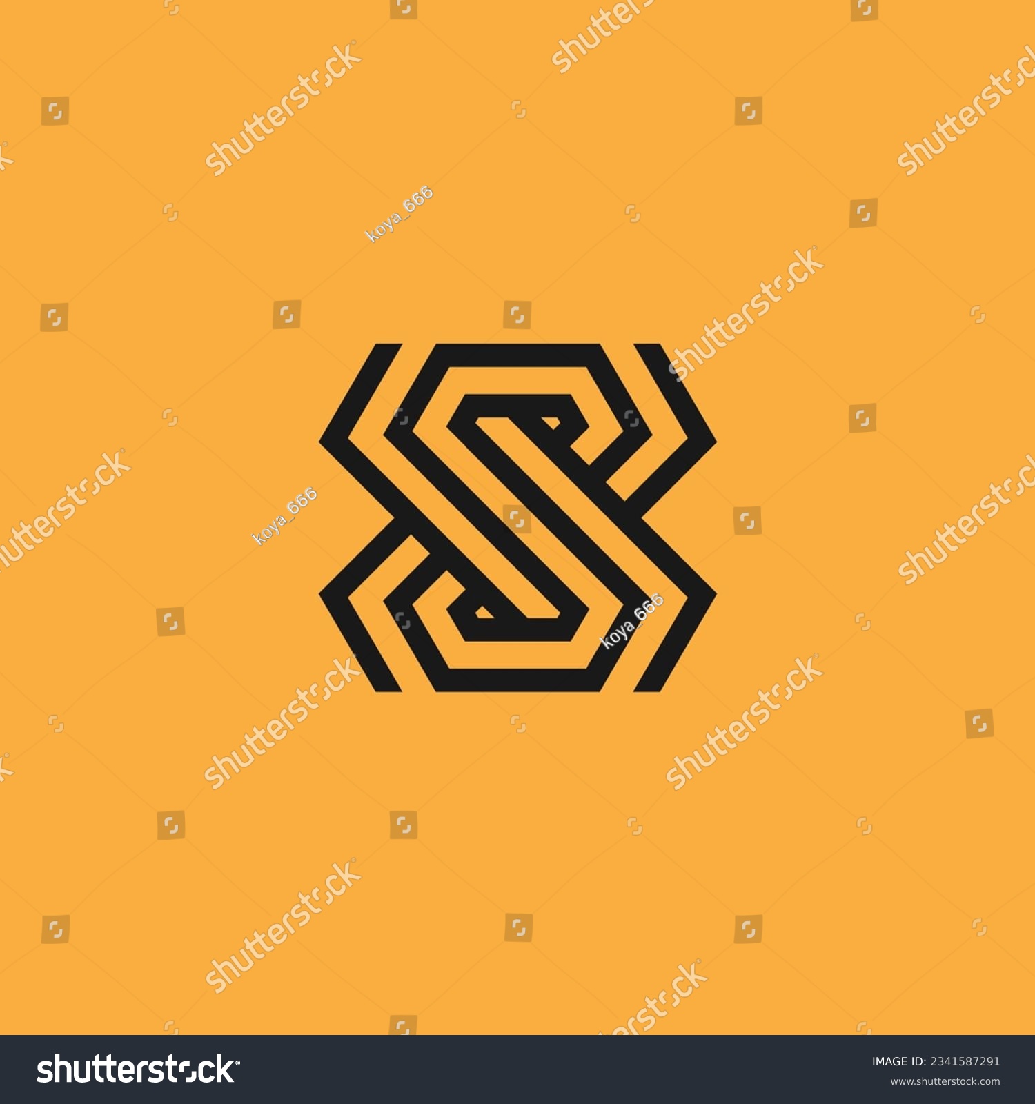 Diamond infinity logo design with modern - Royalty Free Stock Vector ...