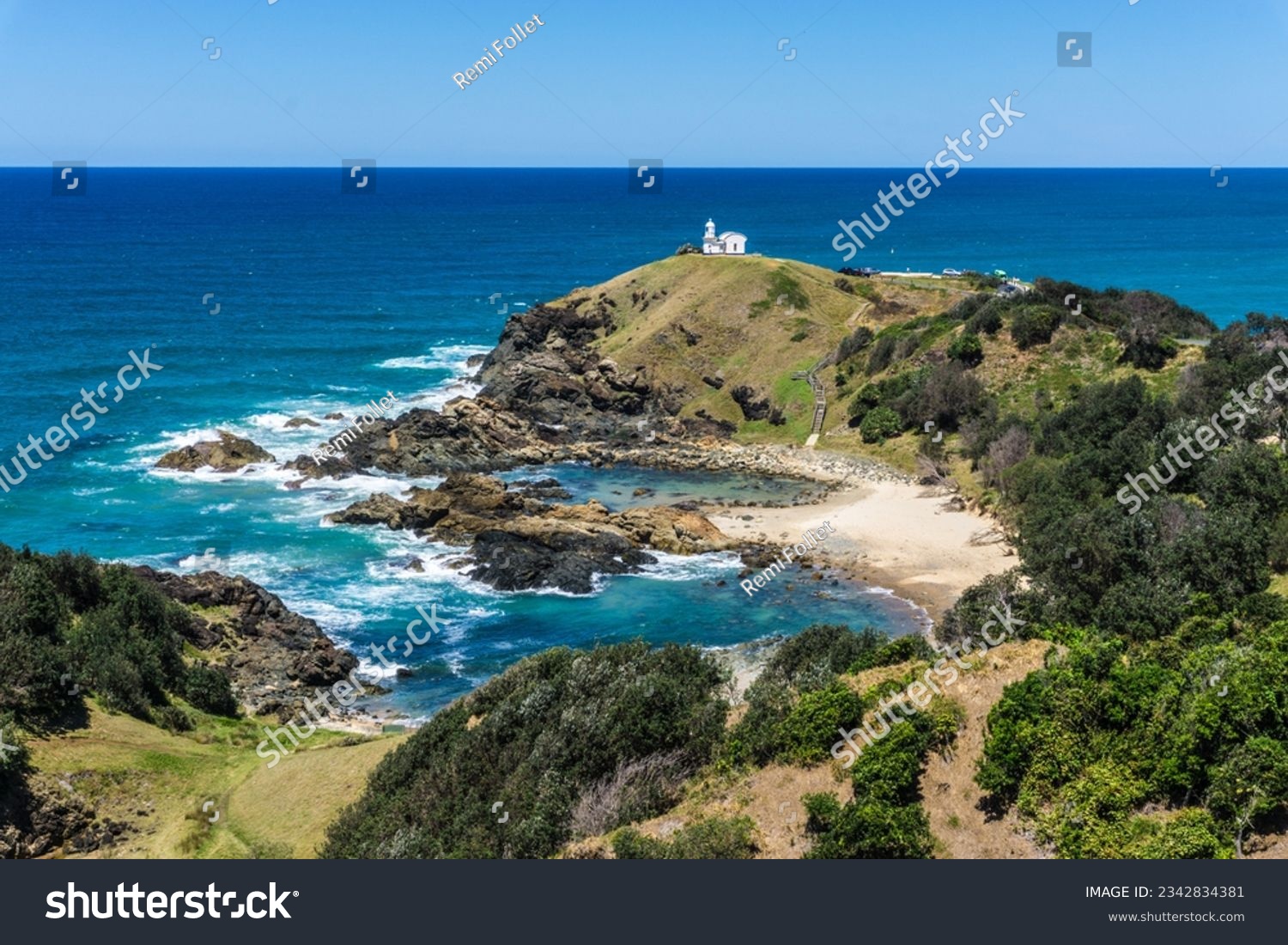 Lighthouse of Byron Bay in New South Wales, Australia #2342834381