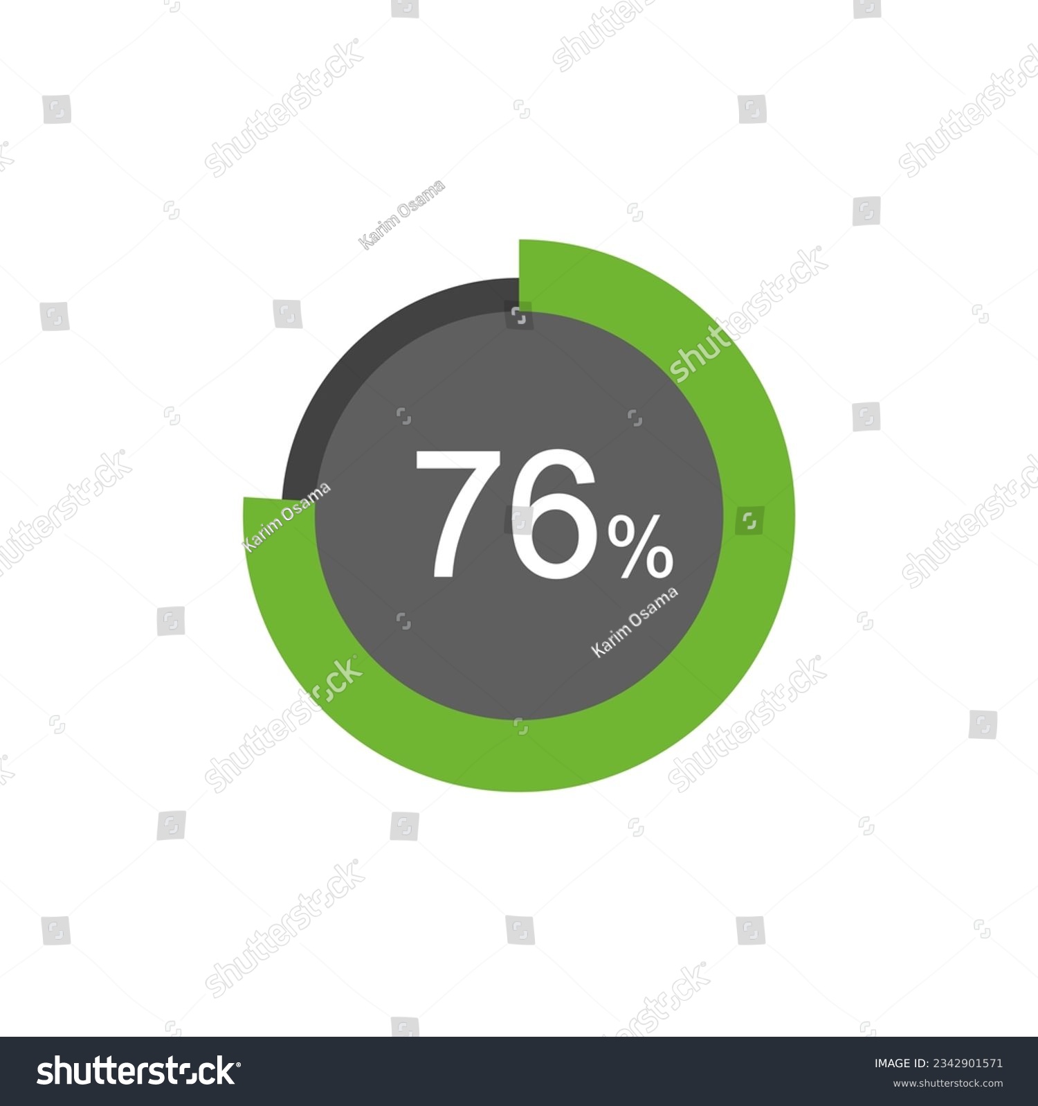 76-percentage-infographic-circle-icons-76-royalty-free-stock-vector