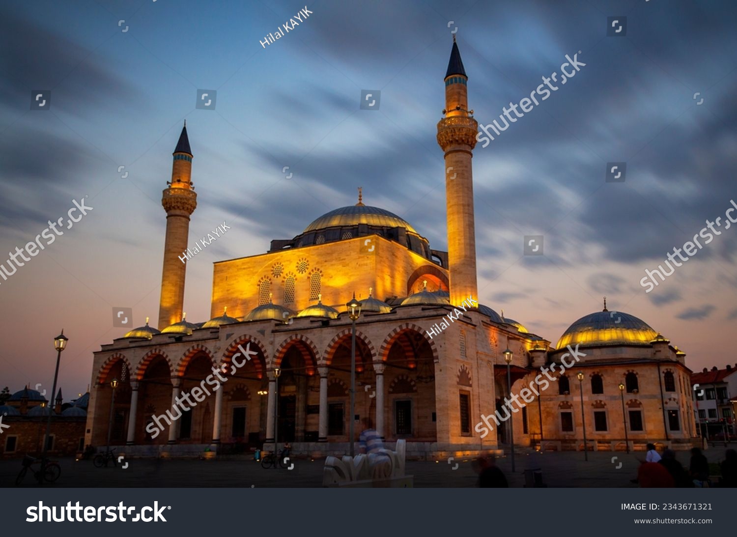 Sunset long exposure. Konya Sultan Selim Mosque. #2343671321