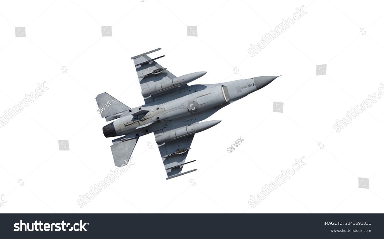 jet fighter isolated on white background #2343691331